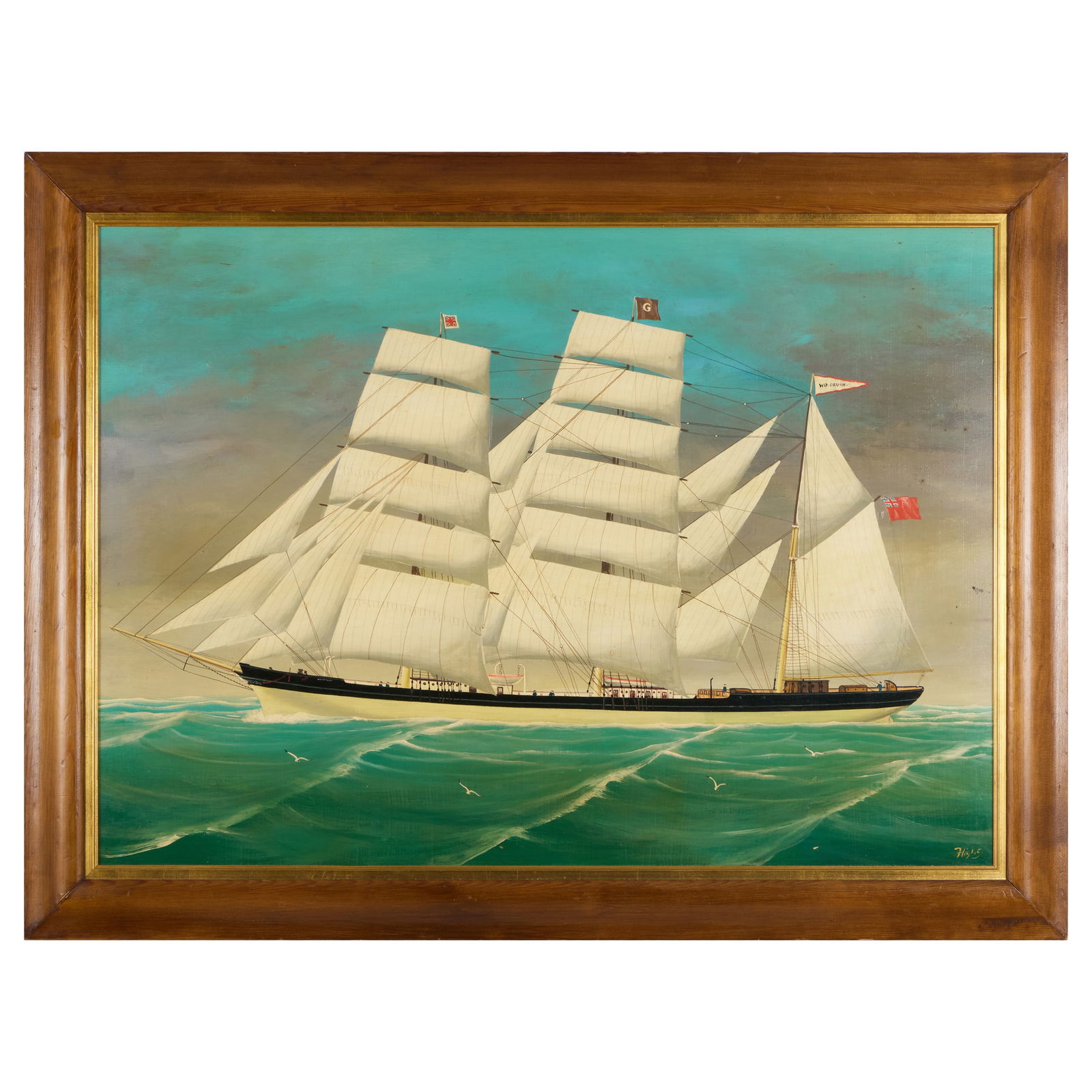 Graham Flight (b. 1944): Windrush (1 of 3)