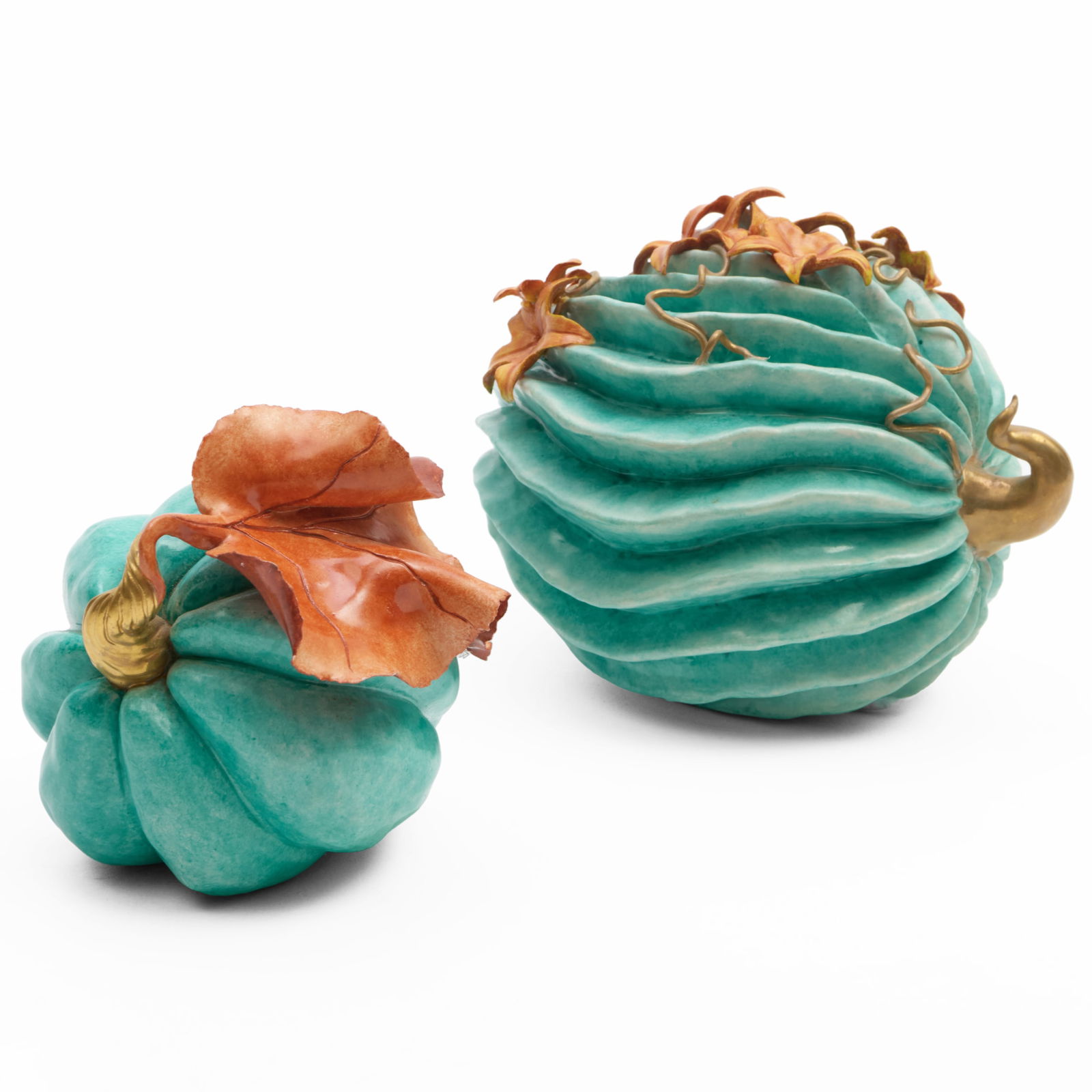 Two Katherine Houston Porcelain Models of Blue Fruits (1 of 7)