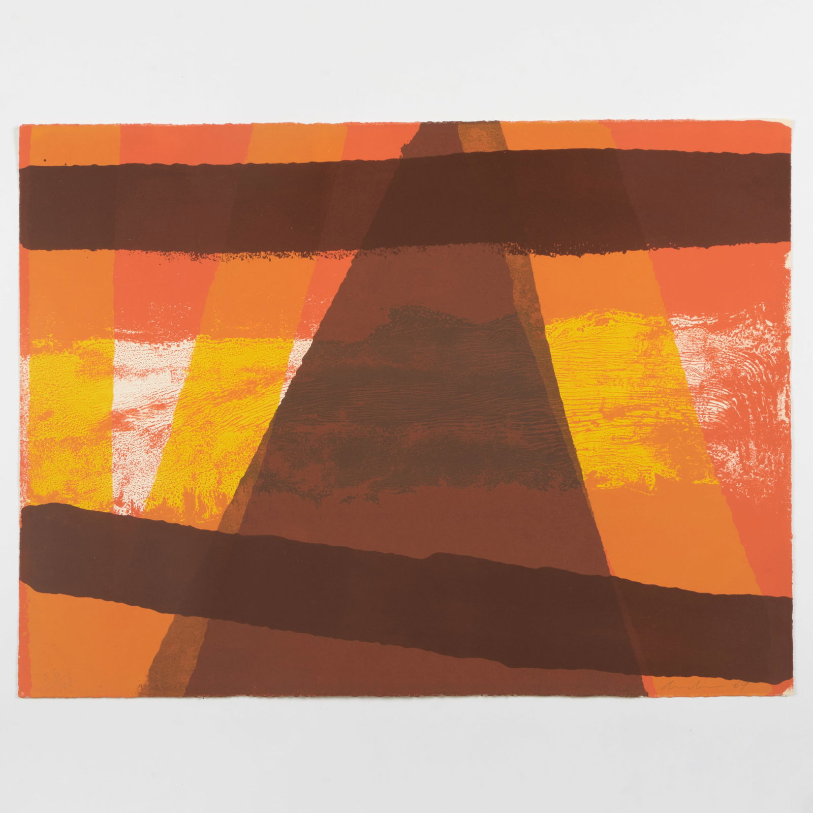 Edward Avedisian (1936-2007): Cleo: Three Prints: Edward Avedisian (1936-2007): Cleo: Three Prints Three screenprints in colors on Arches, 1969, all signed and dated in pencil, numbered 52/100, 53/100 and 55/100. All 22 1/4 x 30 in. (sheet), unframed