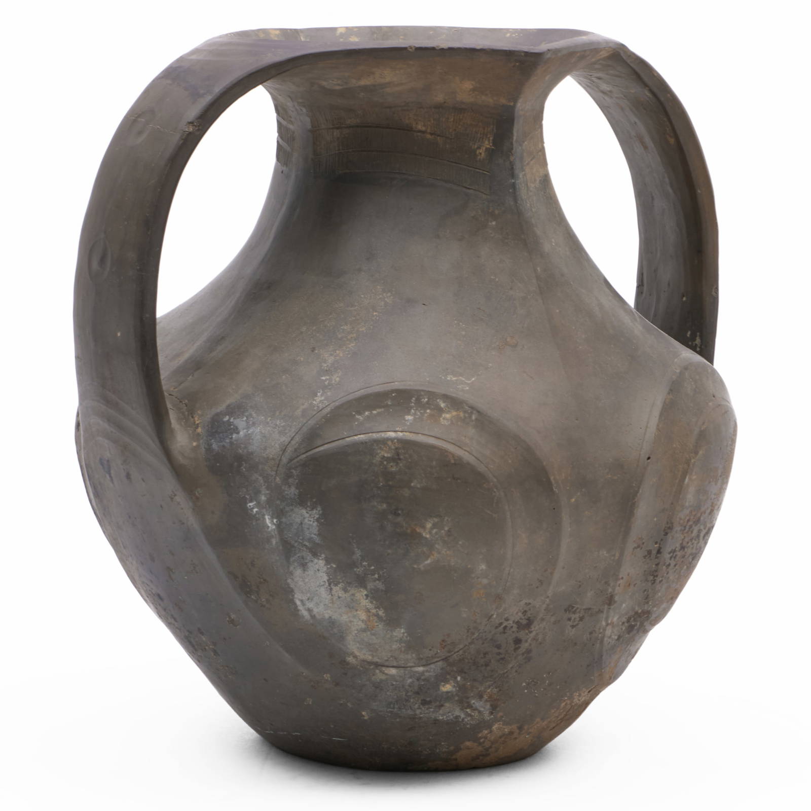 Chinese Black Pottery Amphora