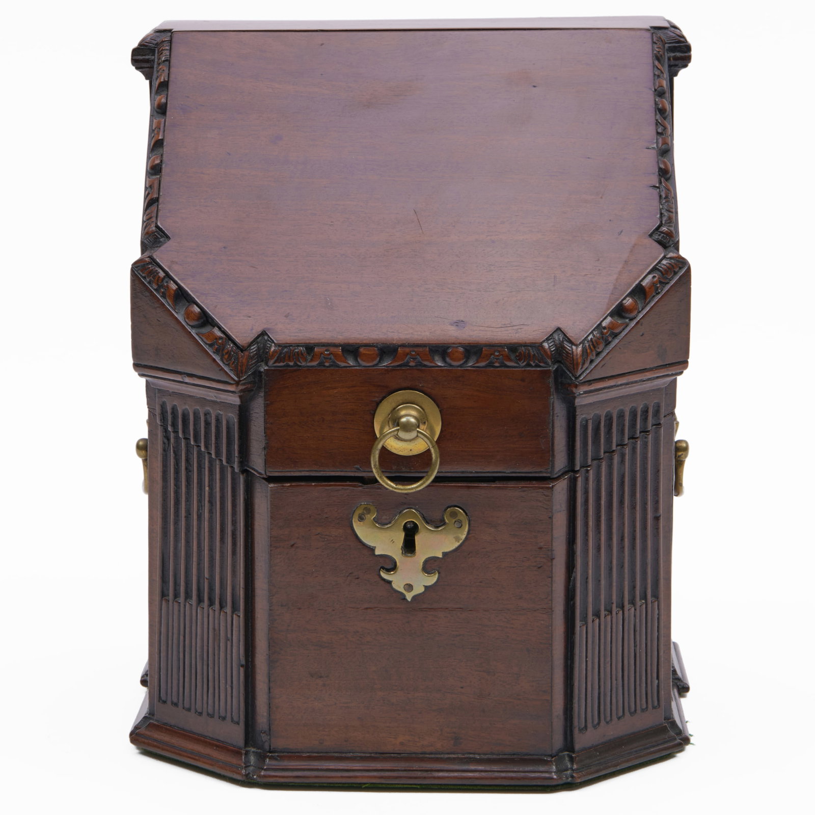 George III Mahogany Knife Box (1 of 7)