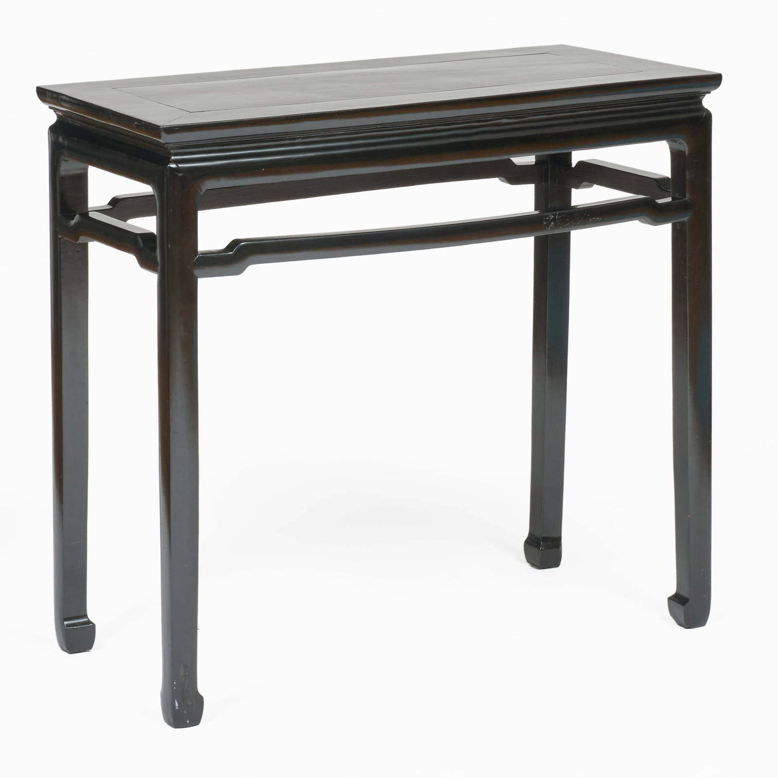 Chinese Black Lacquer Altar Table