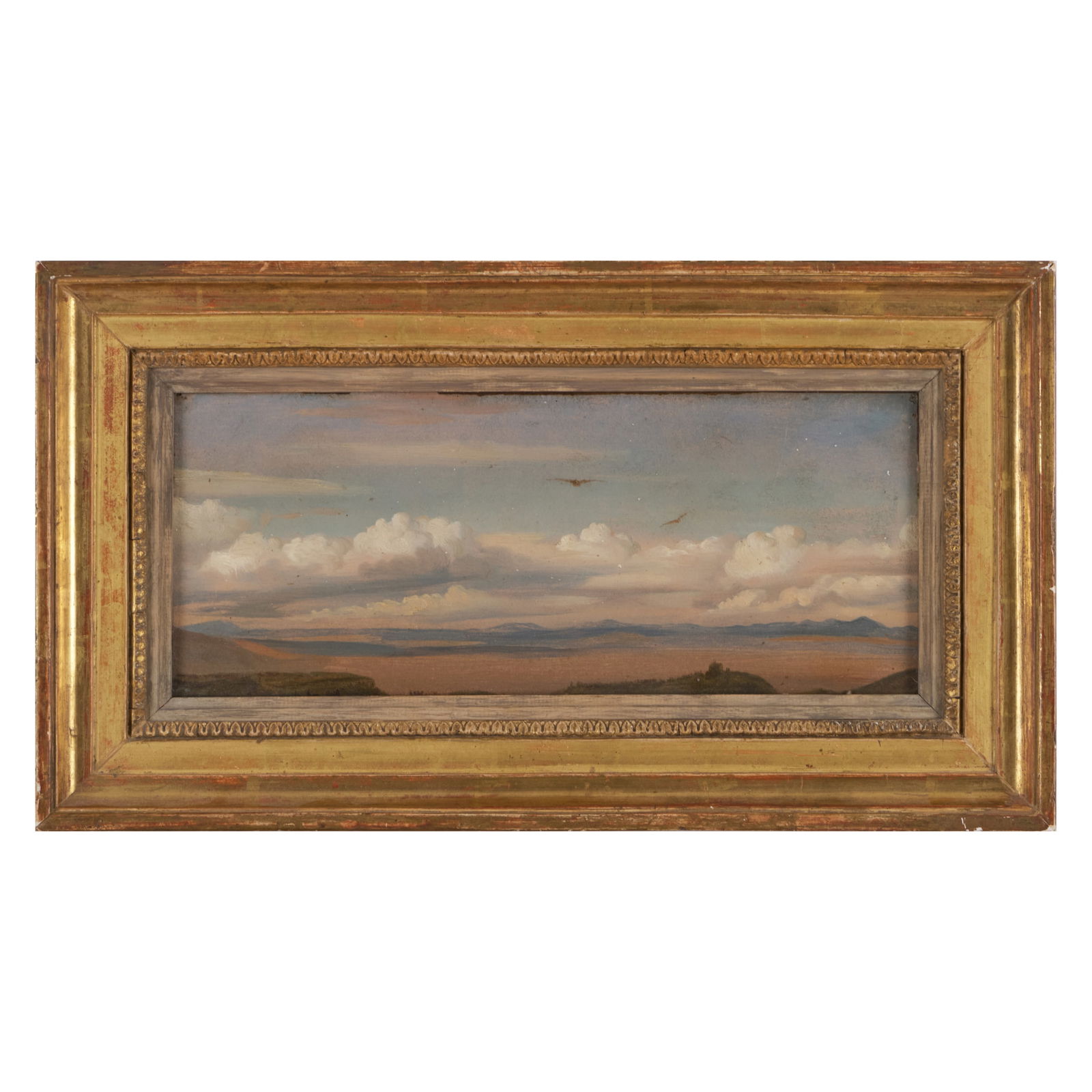 Paul-Jean Flandarin (1811-1902): Study of Clouds over the Roman Campagna (1 of 3)