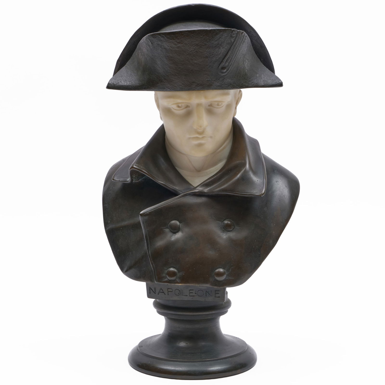Small Bronze and Marble Bust of Napoleon (1 of 7)