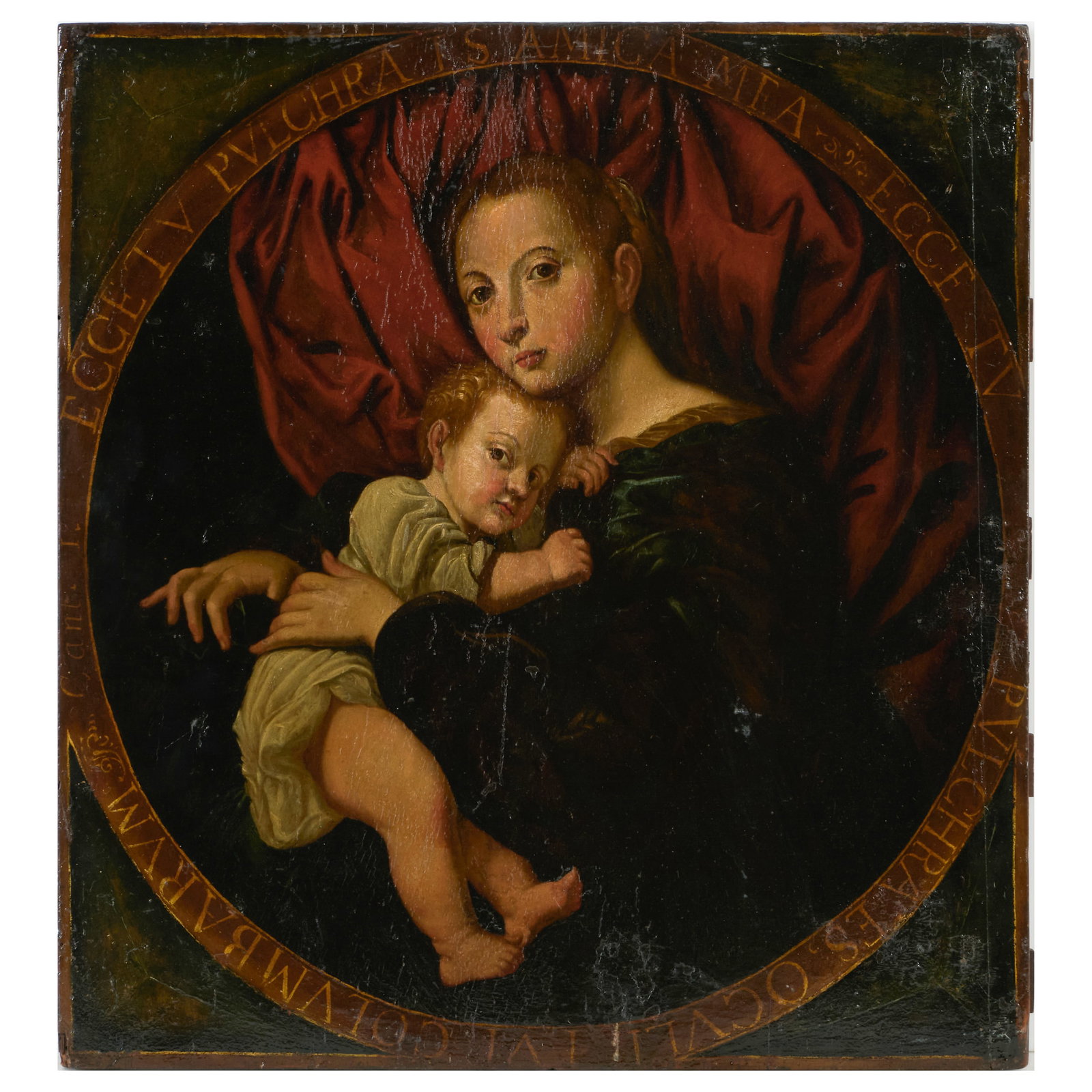 Northern Follower of Bartolomeo Cavarozzi (c. 1590-1625): Madonna and Child: Northern Follower of Bartolomeo Cavarozzi (c. 1590-1625): Madonna and Child Oil on board, unsigned. 16 1/4 x 15 1/2 in., unframed. Private Collection, New York.