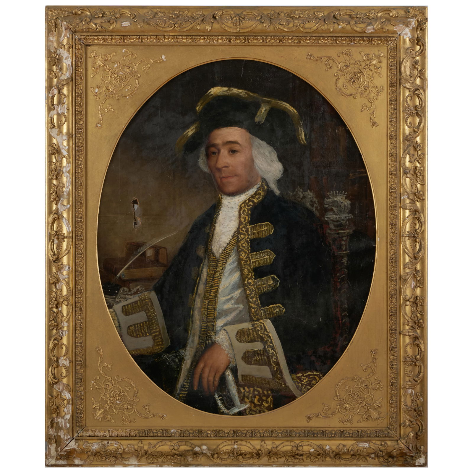 English School: Portrait of a Naval Officer (1 of 3)