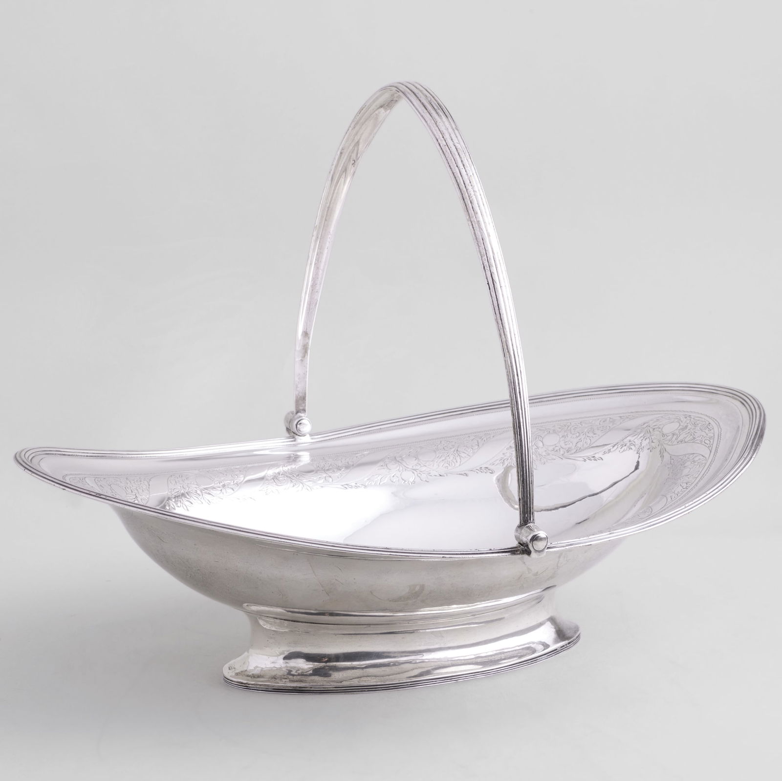 George III Silver Cake Basket (1 of 11)