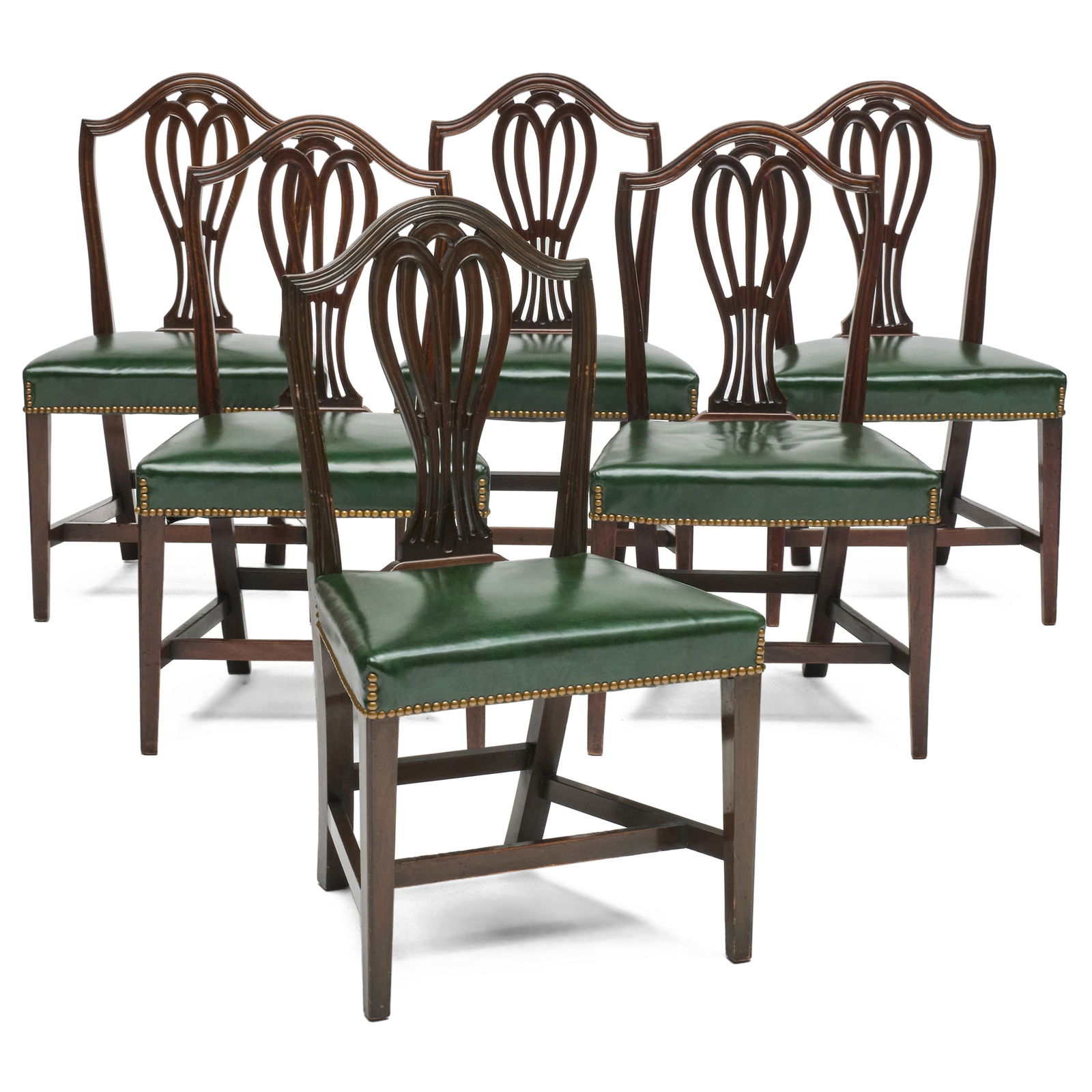 Set of Four George III Mahogany Dining Chairs (1 of 8)