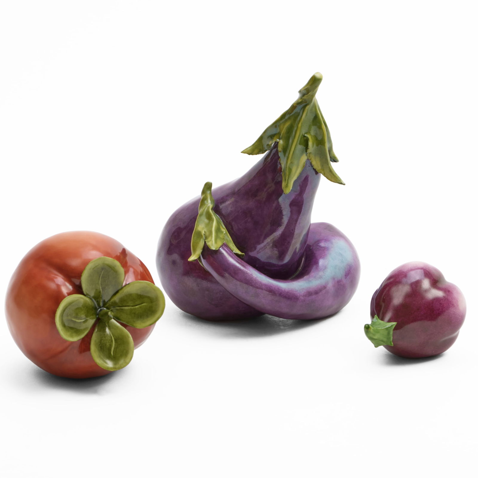 Three Katherine Houston Porcelain Models of Fruit (1 of 14)