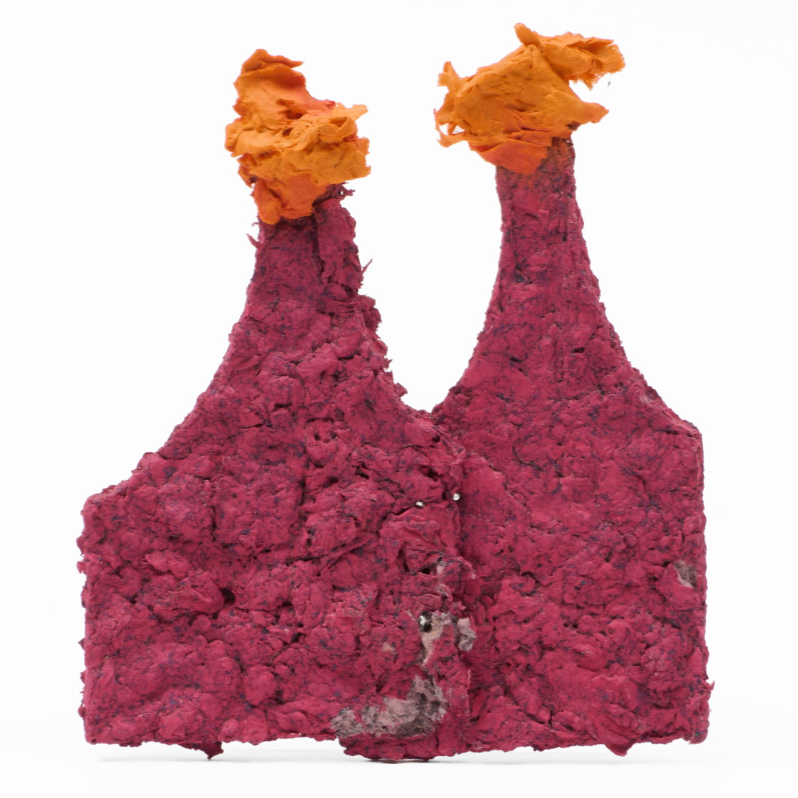 Richard Tuttle (b. 1941): Density in Colour #7: Richard Tuttle (b. 1941): Density in Colour #7 Paper fibers and pigment, 2006, unsigned, inscribed '54' on the reverse. 5 1/2 x 4 3/4 in., unframed.