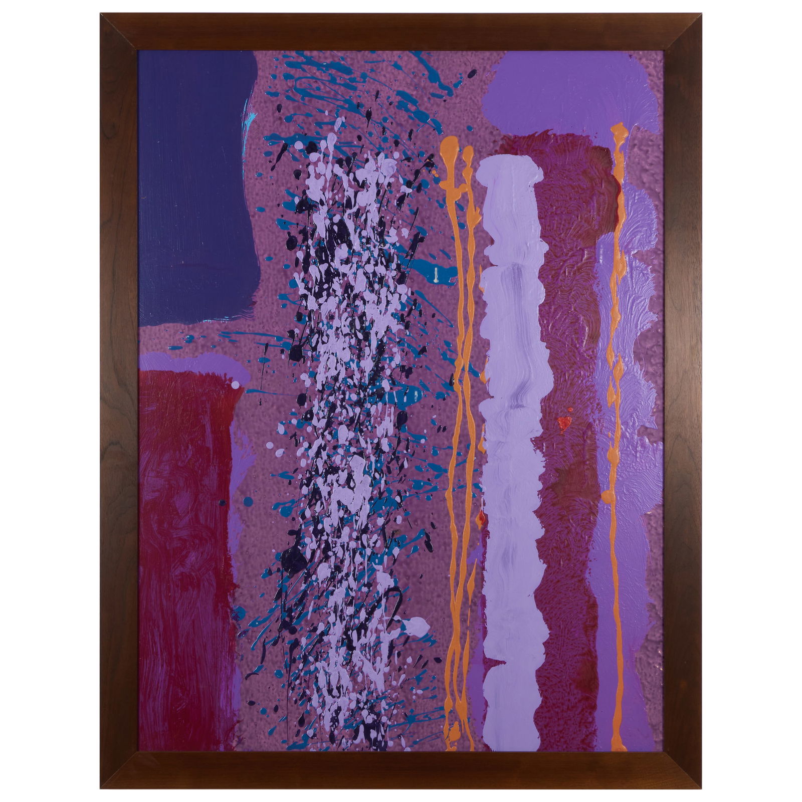 Edward Avedisian (1936-2007): Untitled 269; and Untitled 303: Edward Avedisian (1936-2007): Untitled 269; and Untitled 303 Two acrylic on paperboard, c. 1969 and 1971, 269 unsigned, 303 signed 'Avedisian' and dated lower right. Both 40 x 30 in., 43 3/4 x 33 3/4