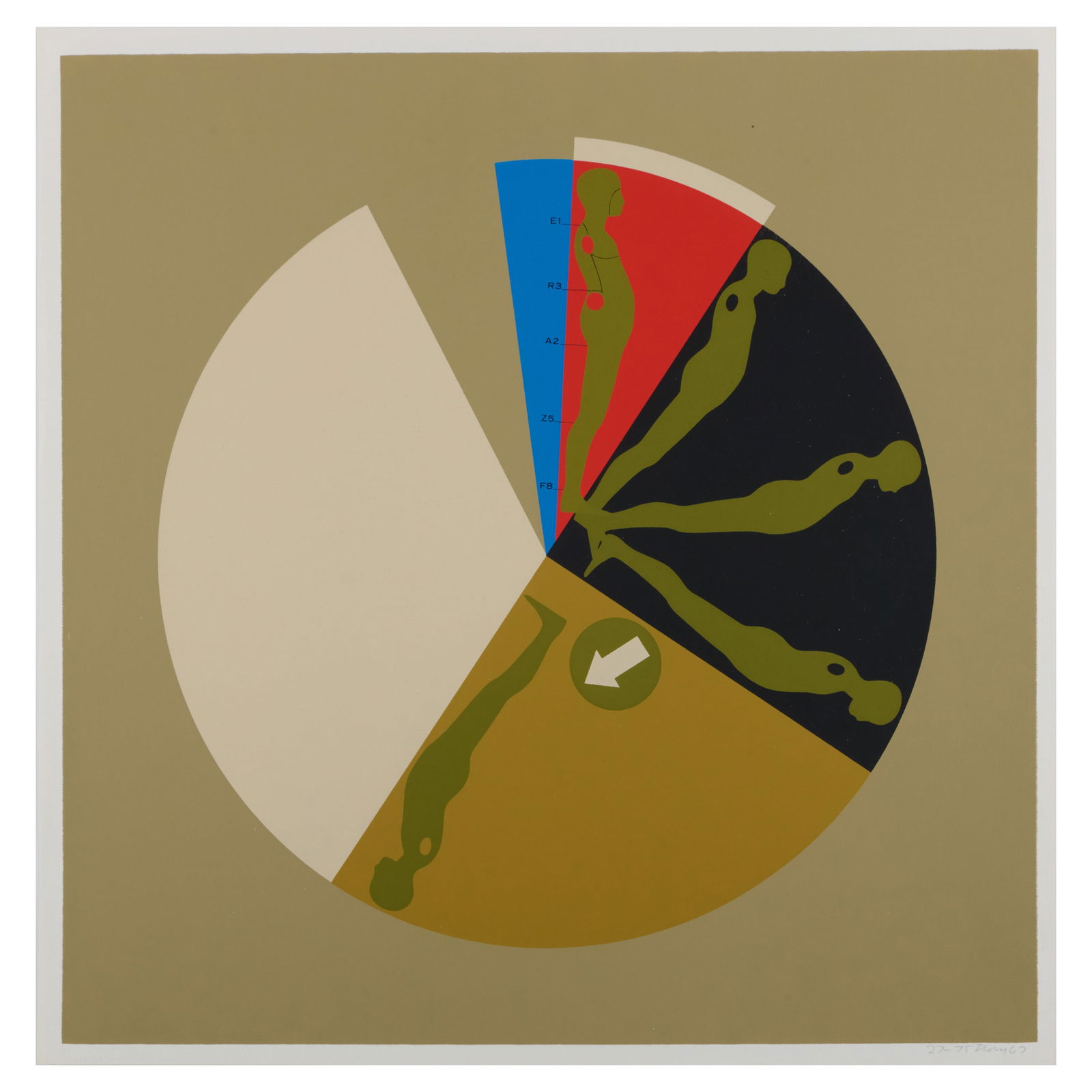 Ernest Trova (1927-2009): Study/Falling Man Series, Volume II (1 of 20)