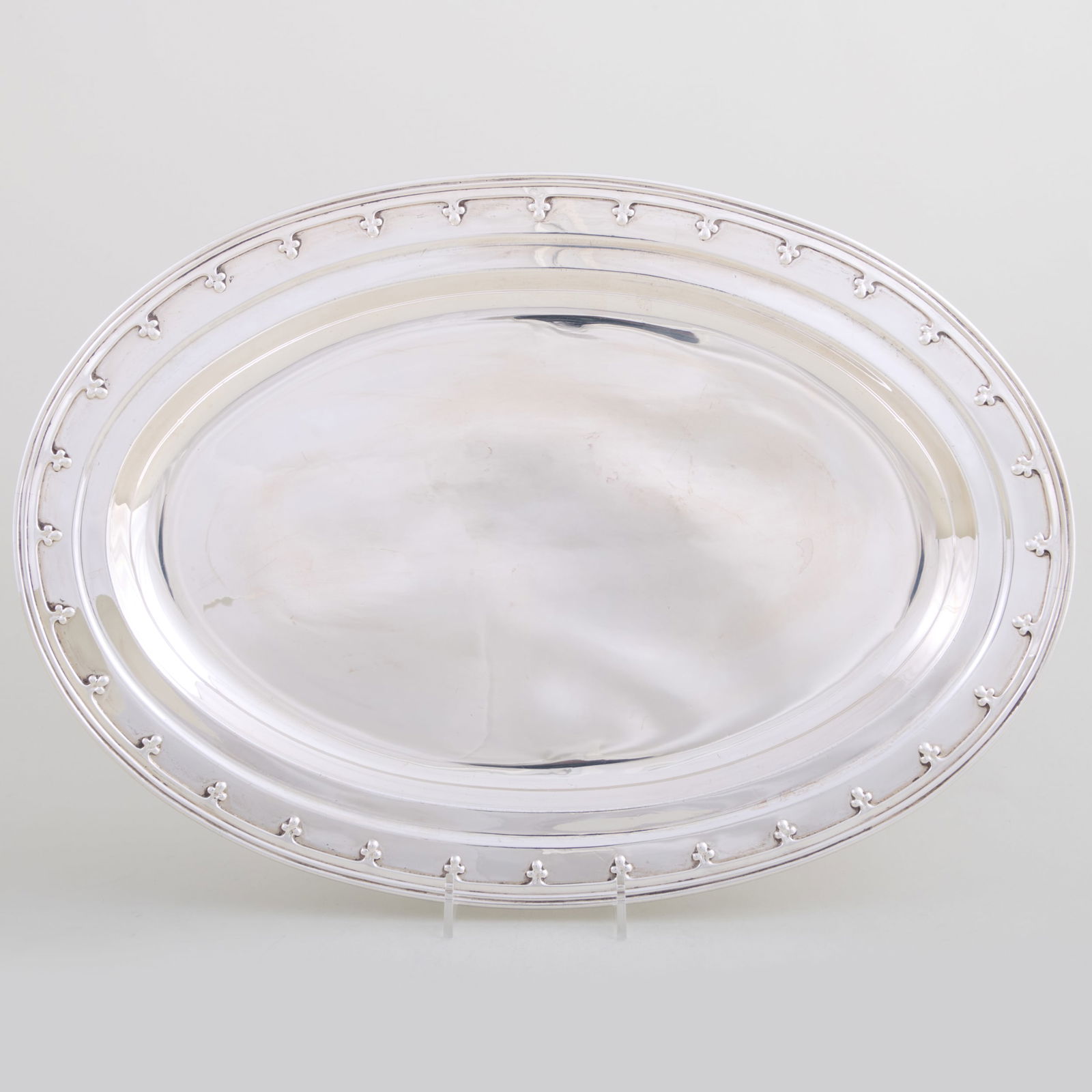 Tiffany & Co. Silver Oval Tray (1 of 3)