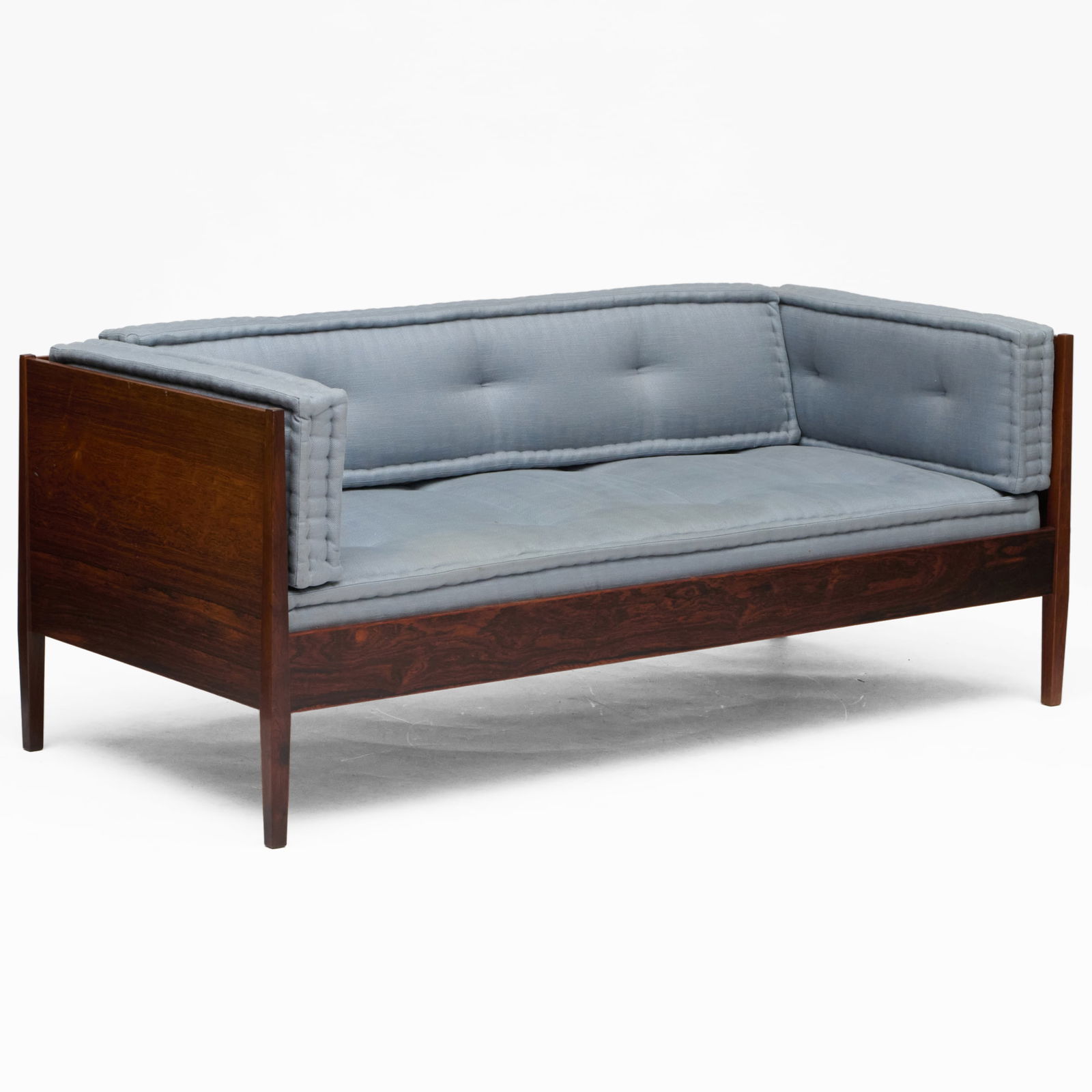 Poul Hundevad Modern Rosewood Daybed: Poul Hundevad Modern Rosewood Daybed 30 1/2 x 6 ft. 5 1/2 x 36 in.