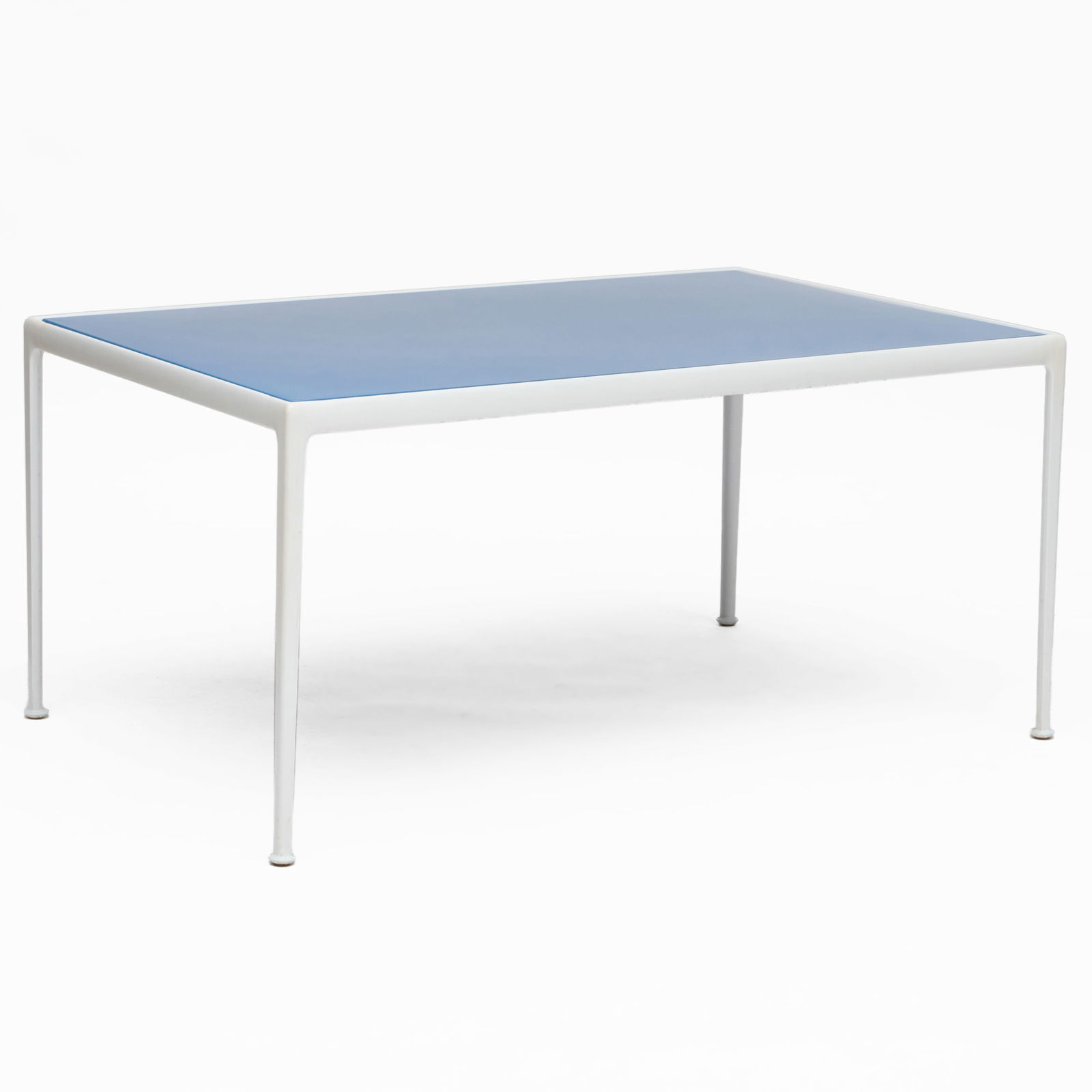 Richard Schultz Painted Metal and Composition Table: Richard Schultz Painted Metal and Composition Table 28 1/2 x 5 ft. x 38 in.