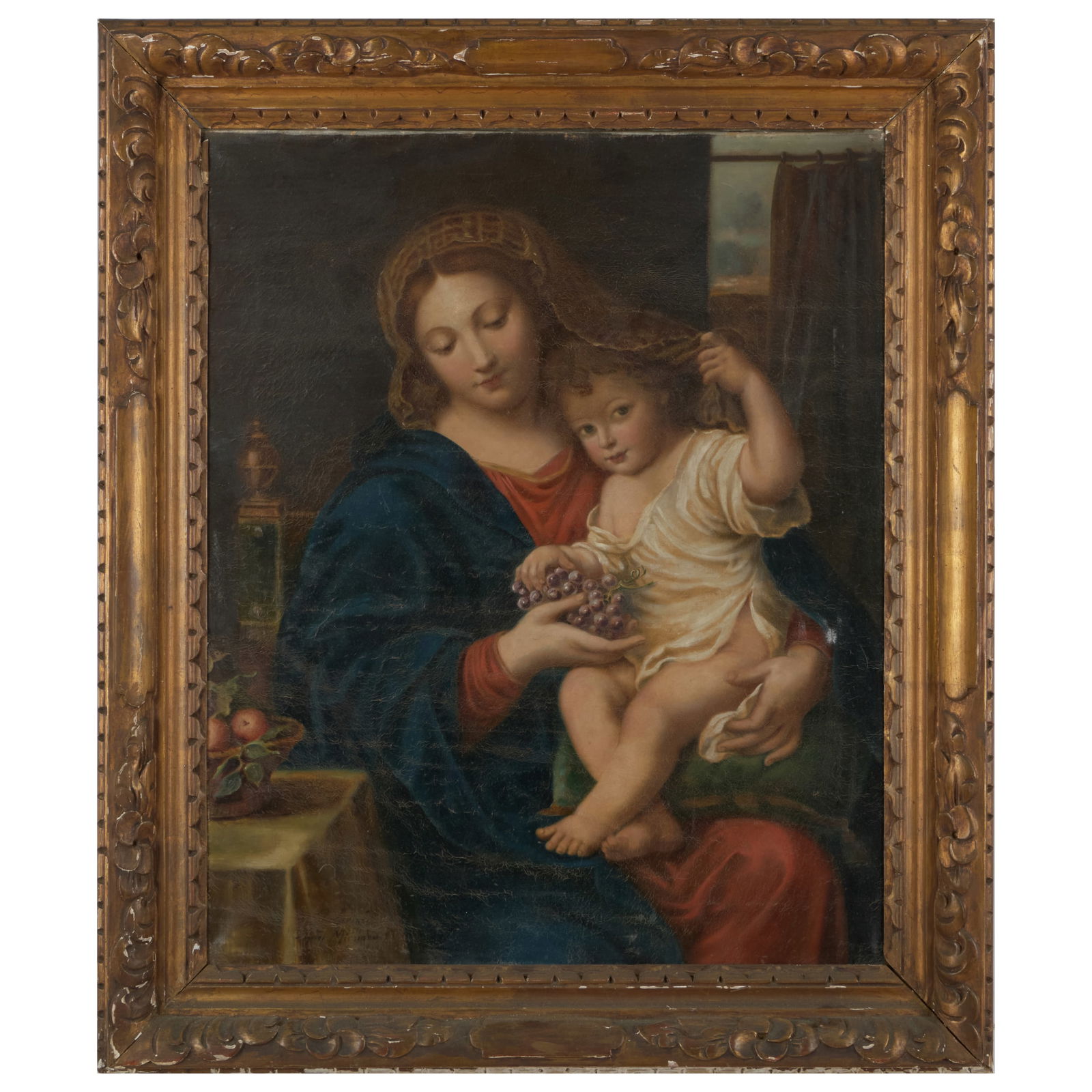 After Pierre Mignard (1612-1695): La Vierge a la grappe (1 of 4)
