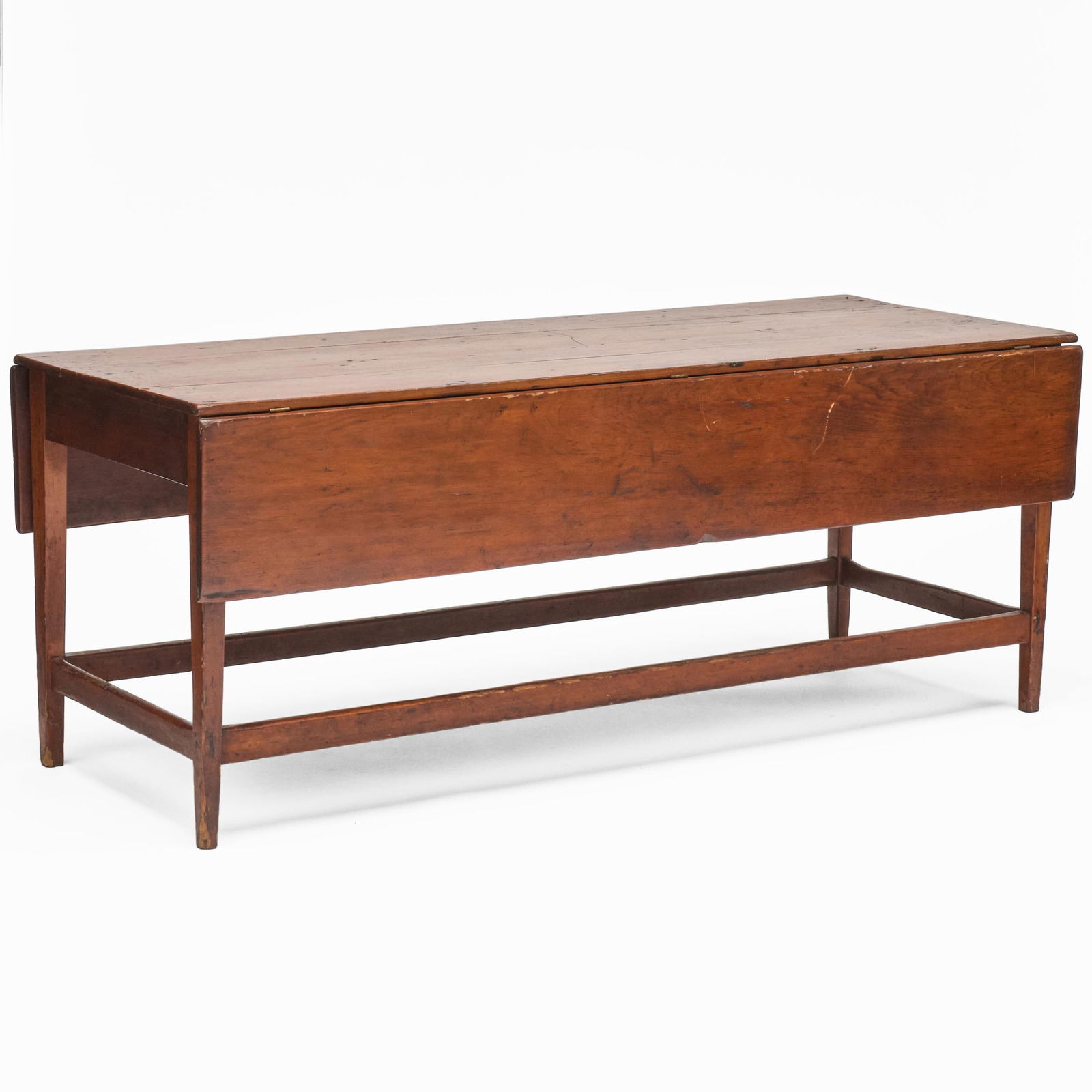 Irish Pine Drop Leaf Hunting Table (1 of 7)