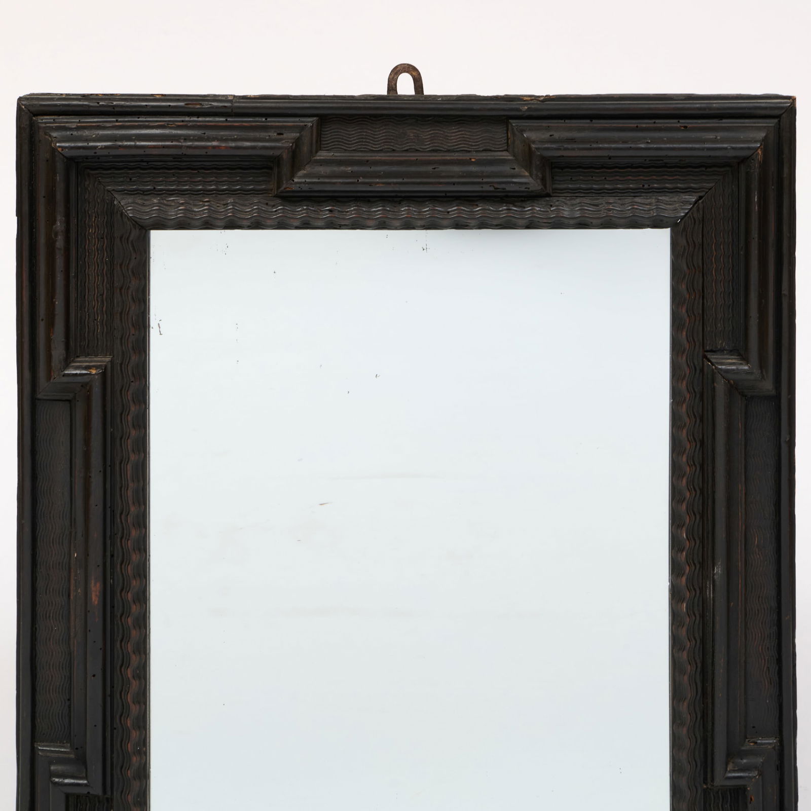 Flemish Baroque Ebony Mirror - 2