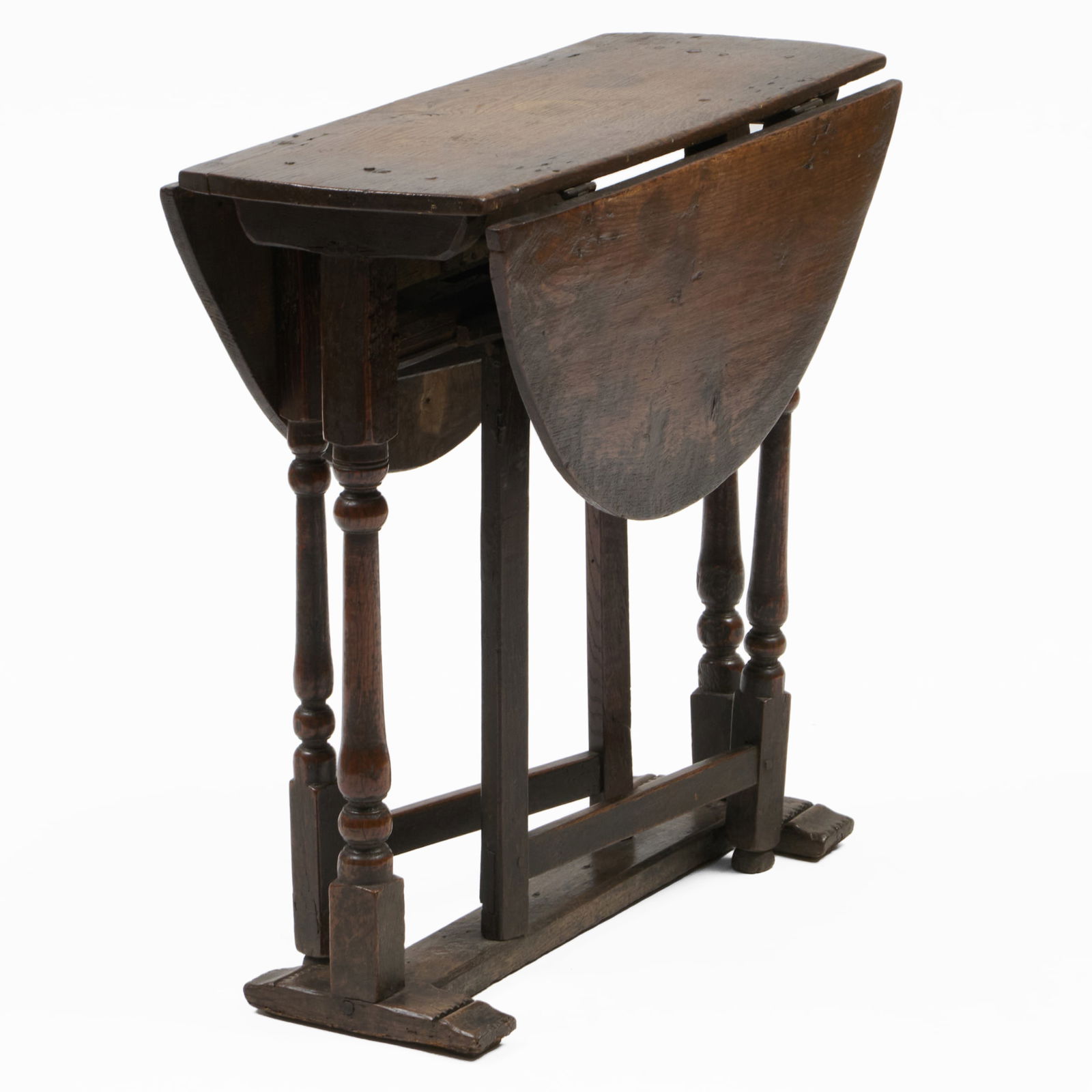 Charles II Provincial Drop Leaf Gate-Leg Table (1 of 8)