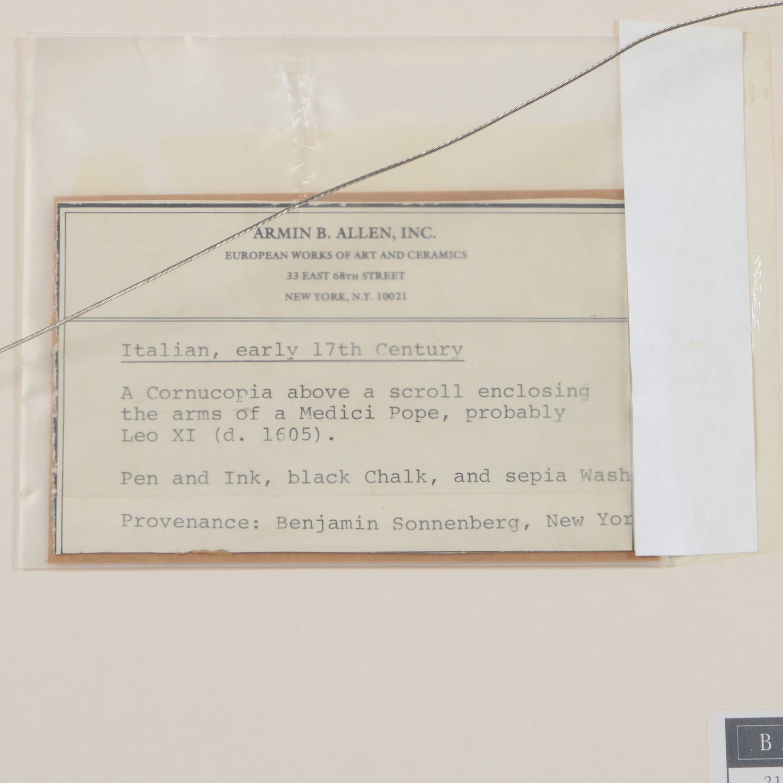 Italian School: Cornucopia - 2