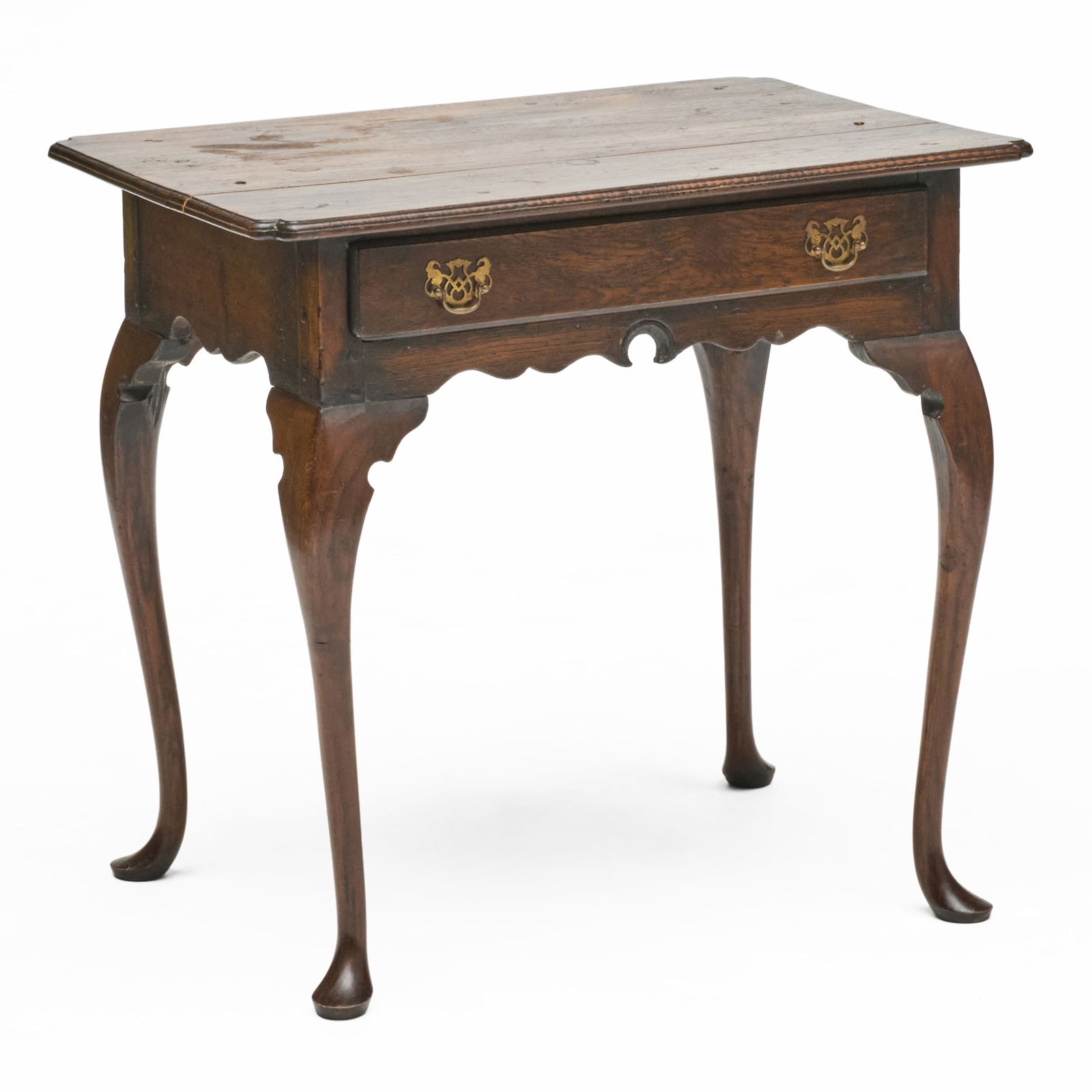 George II Oak Side Table: George II Oak Side Table28 1/2 x 30 x 21 1/2 in. Collection of Susan and Alan Miller, NY.