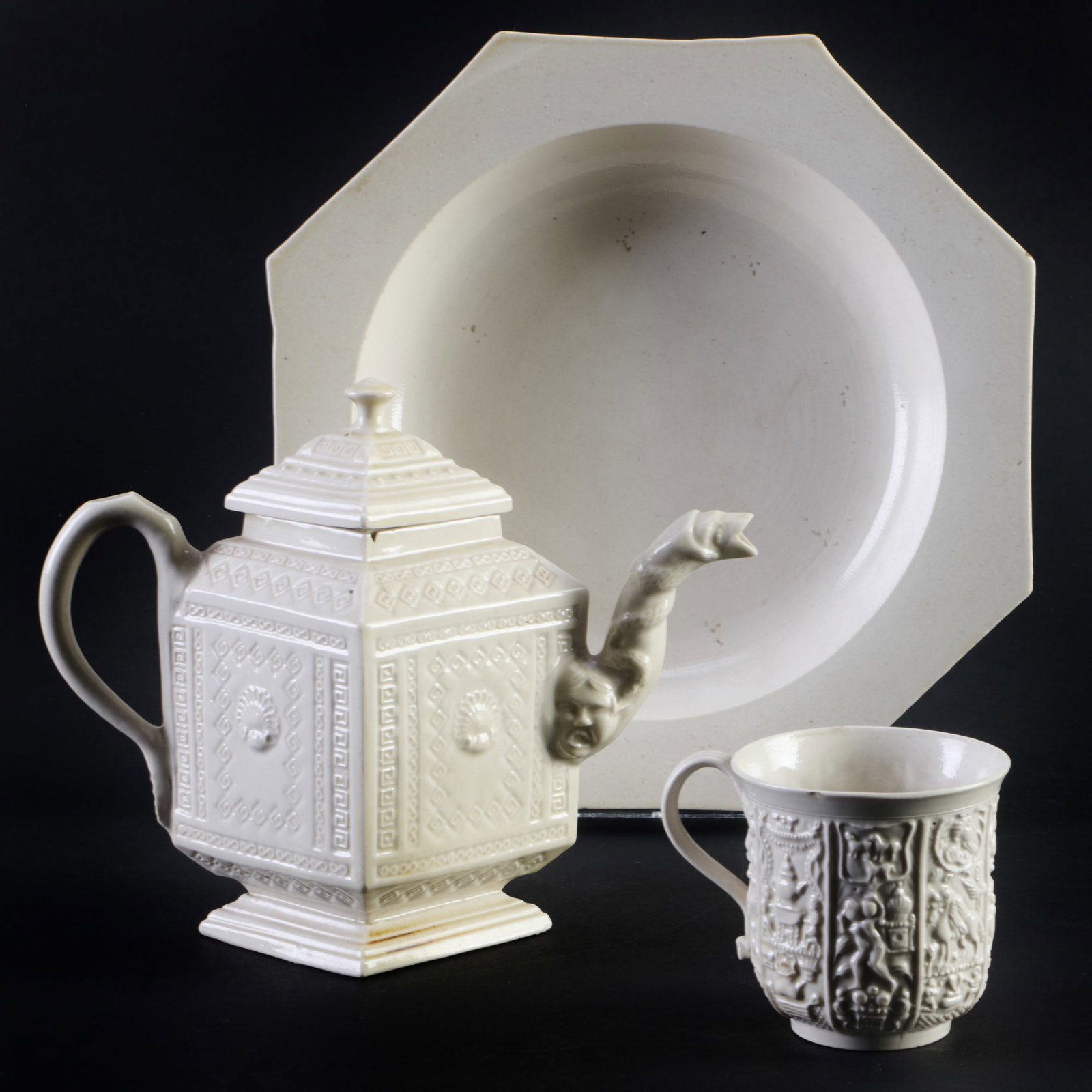 Three English Salt Glazed Wares (1 of 20)