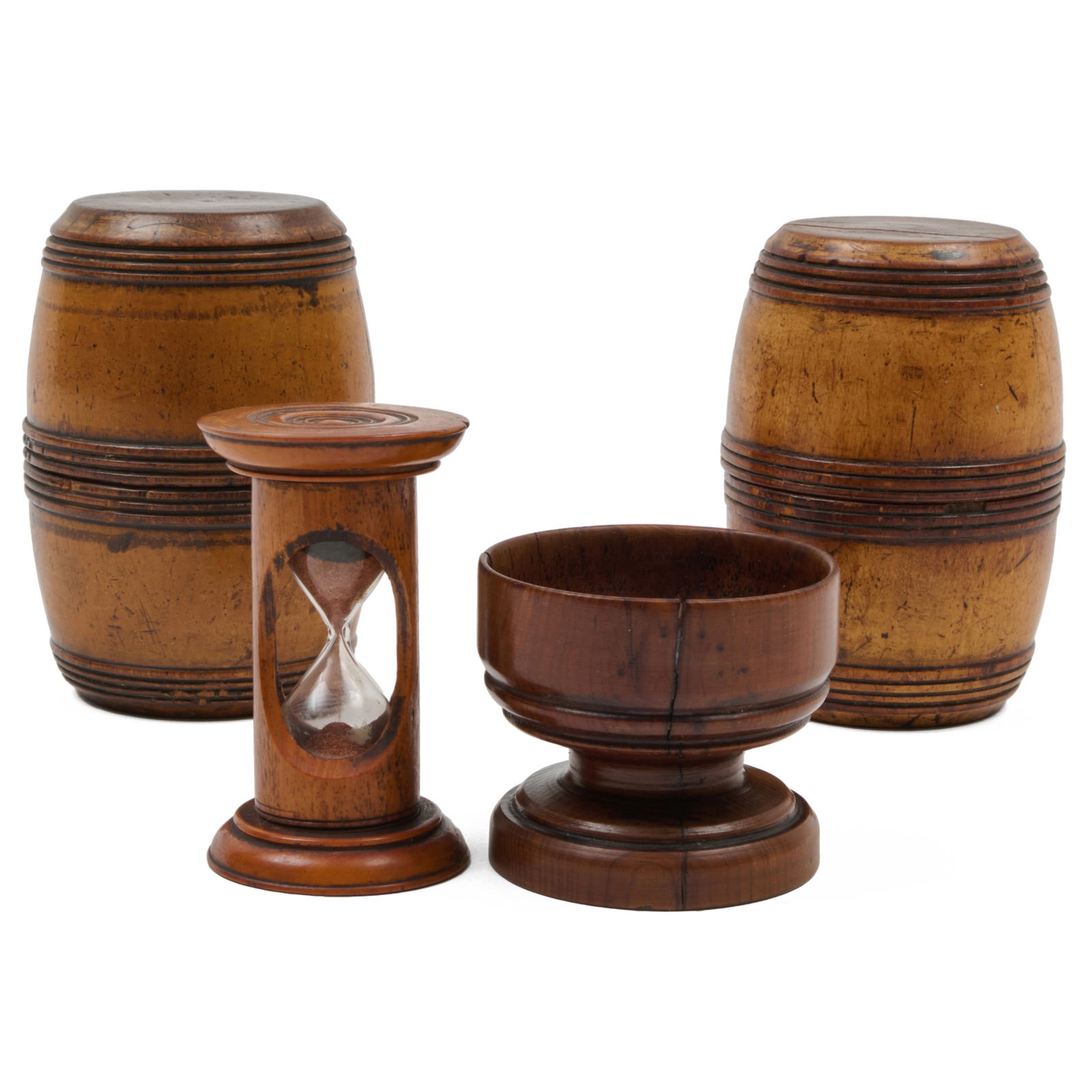 Group of English Treen Table Articles (1 of 14)