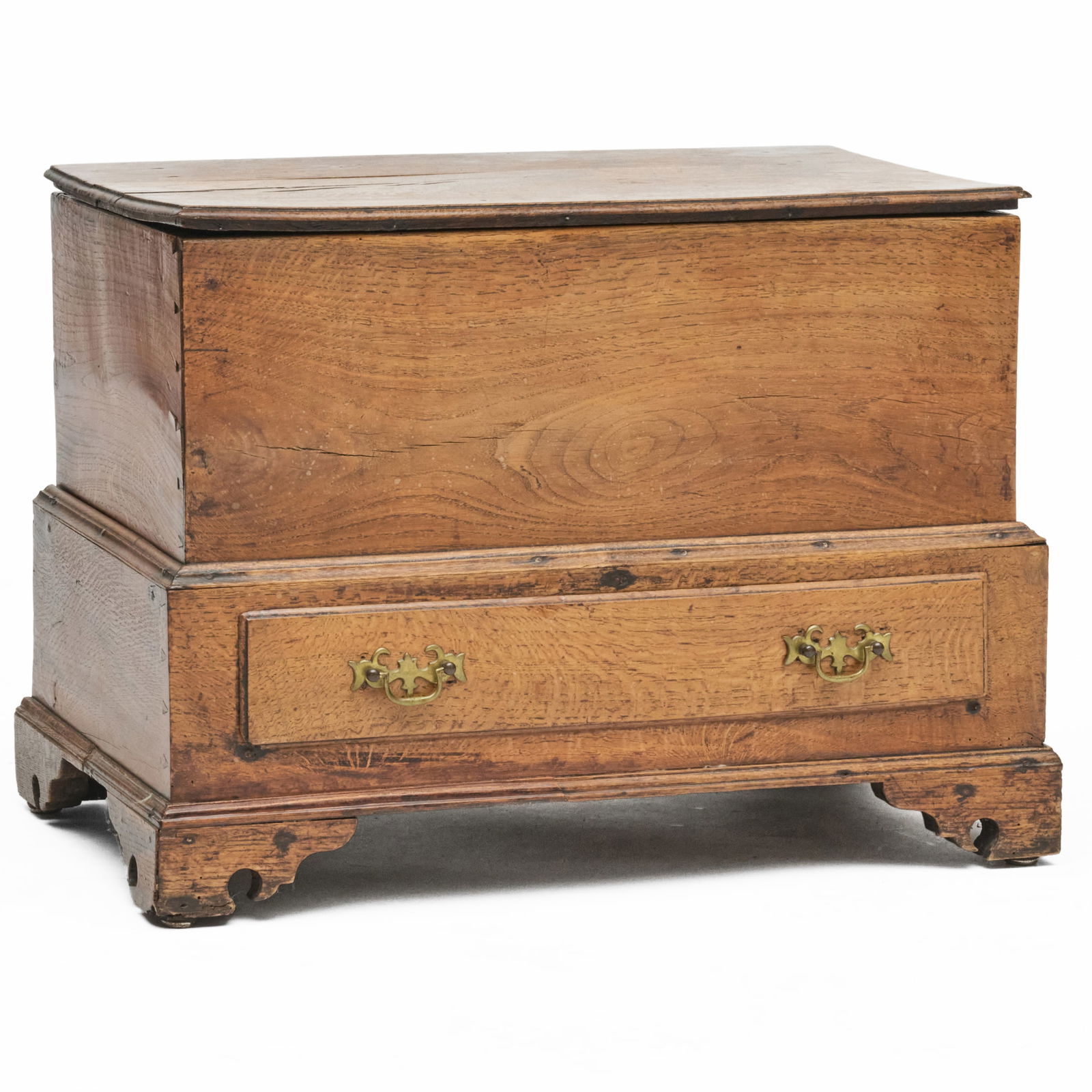 Diminutive George II Oak Blanket Chest (1 of 7)