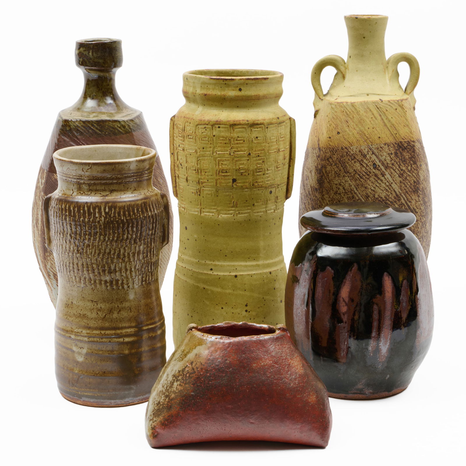 Group of Studio Pottery, Including Warren MacKenzie (1 of 20)