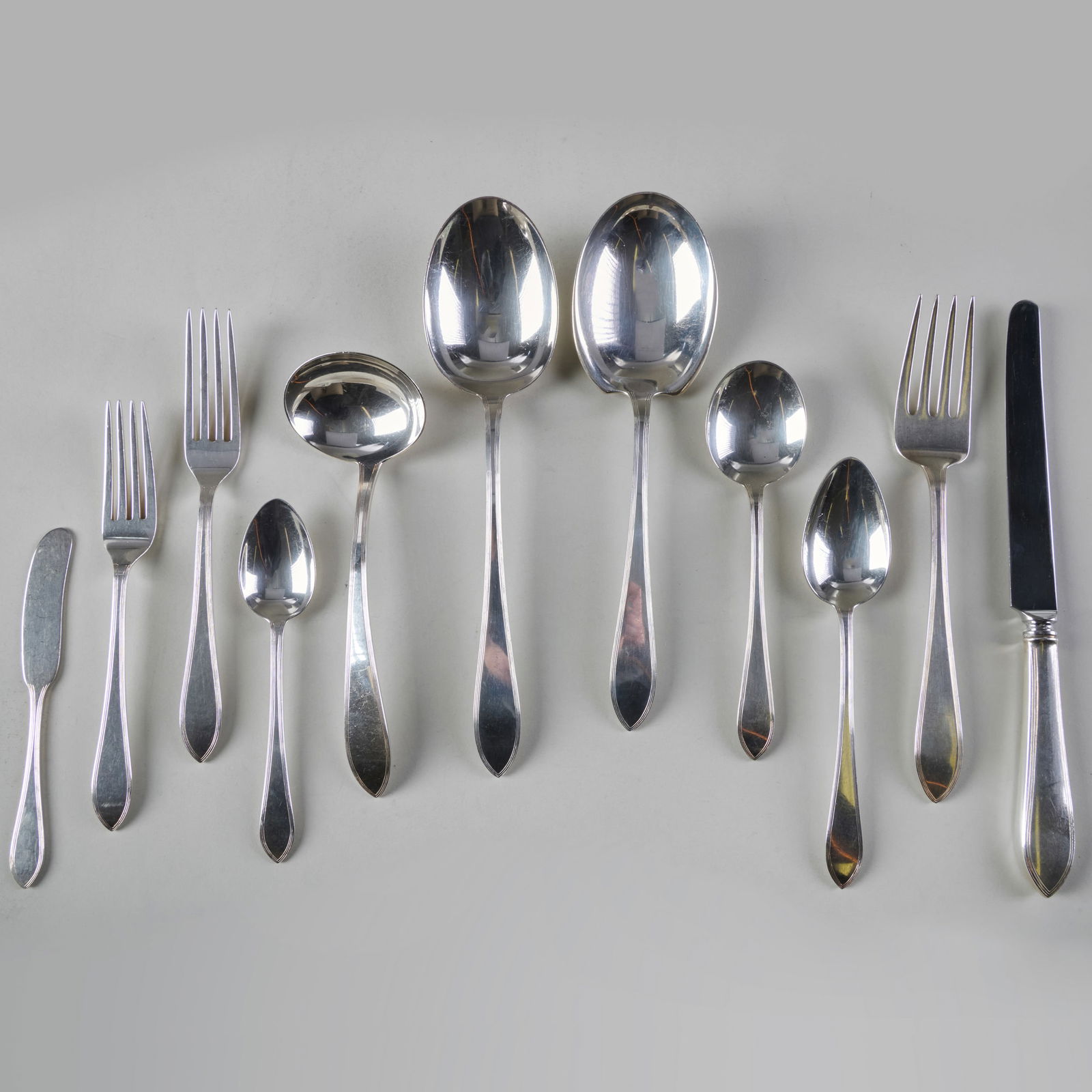 Tiffany & Co. Silver Flatware Service (1 of 10)