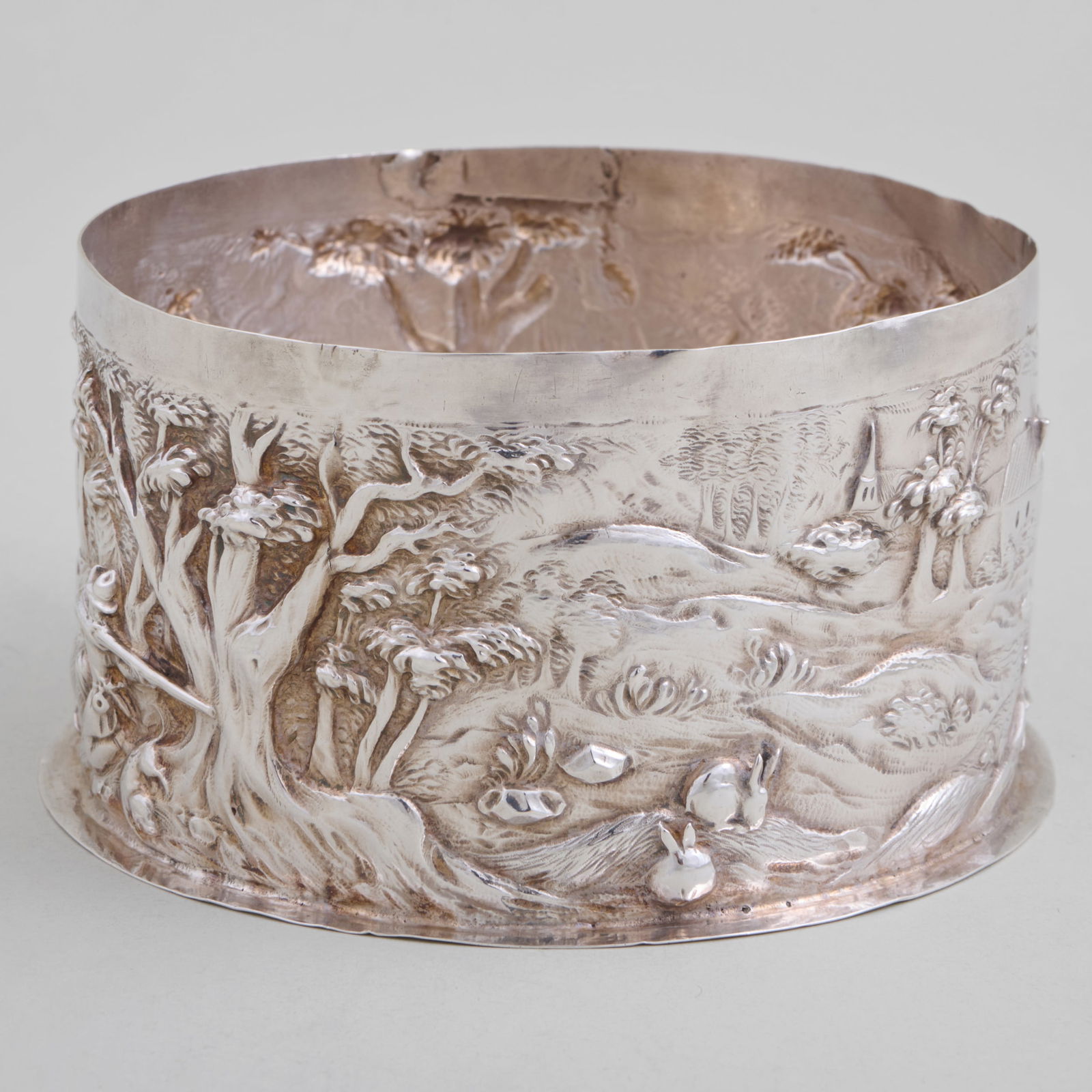 Five Continental Silver Vessels - 16