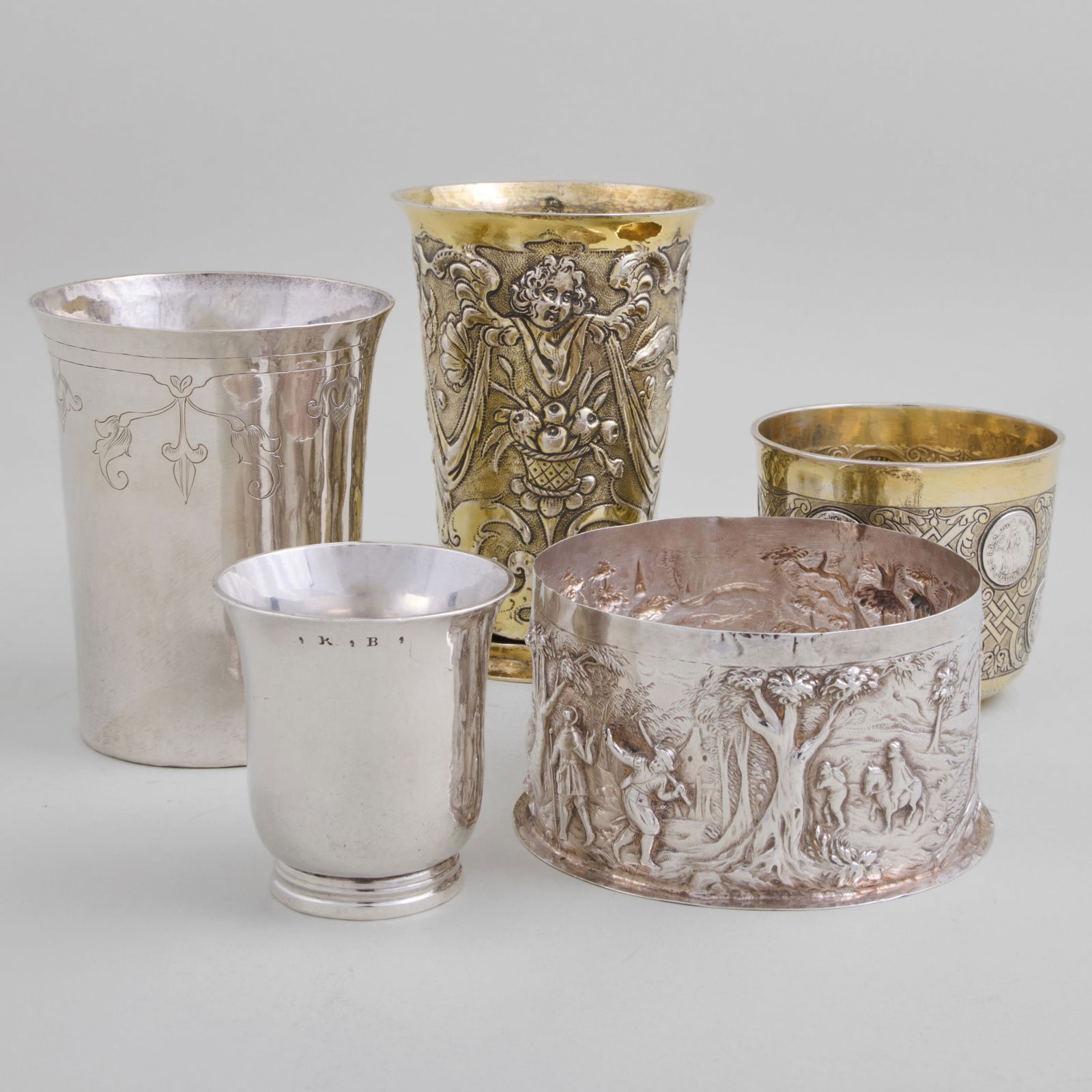 Five Continental Silver Vessels (1 of 20)