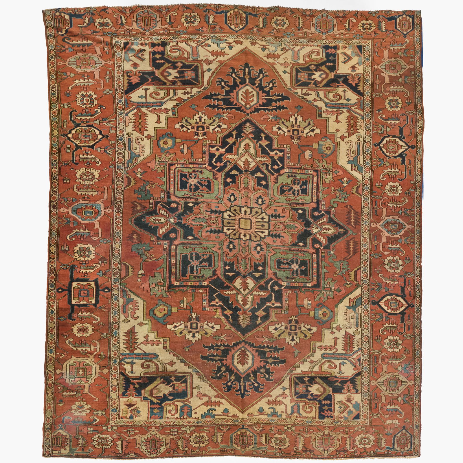 Heriz Carpet: Heriz Carpet 11 ft. 10 in. x 9 ft.