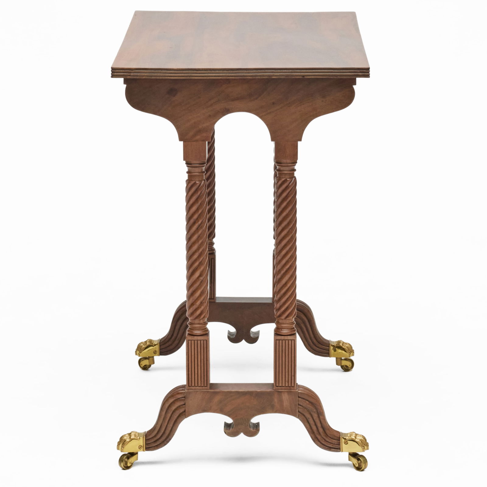 Classical Mahogany Writing Table - 3