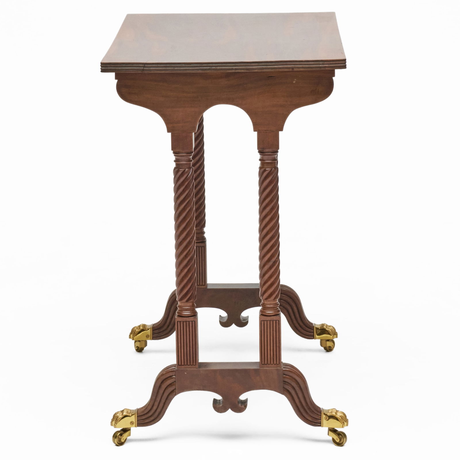 Classical Mahogany Writing Table - 5