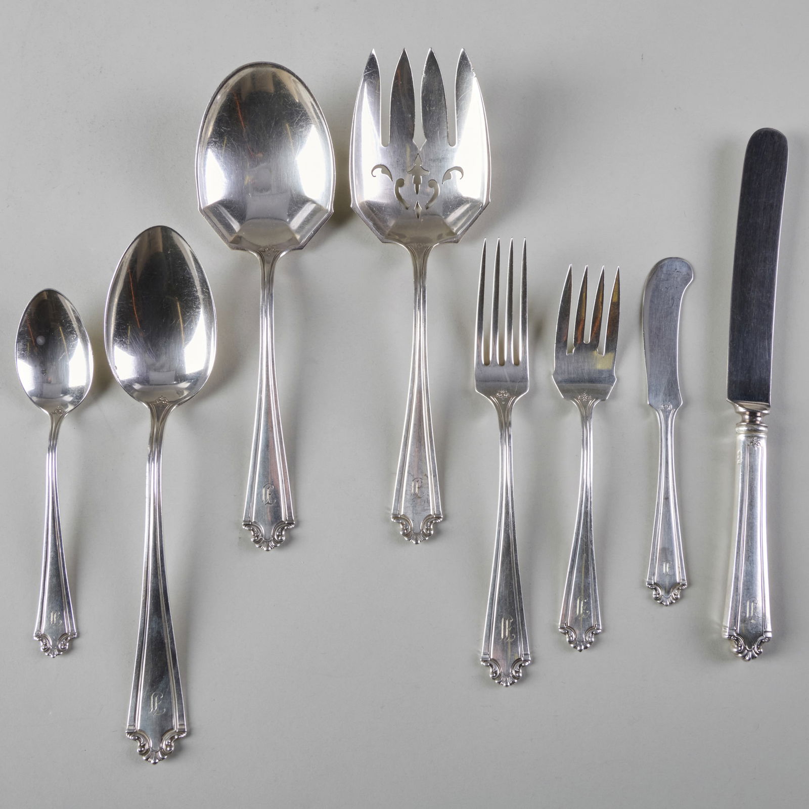 American Silver Flatware Service (1 of 9)