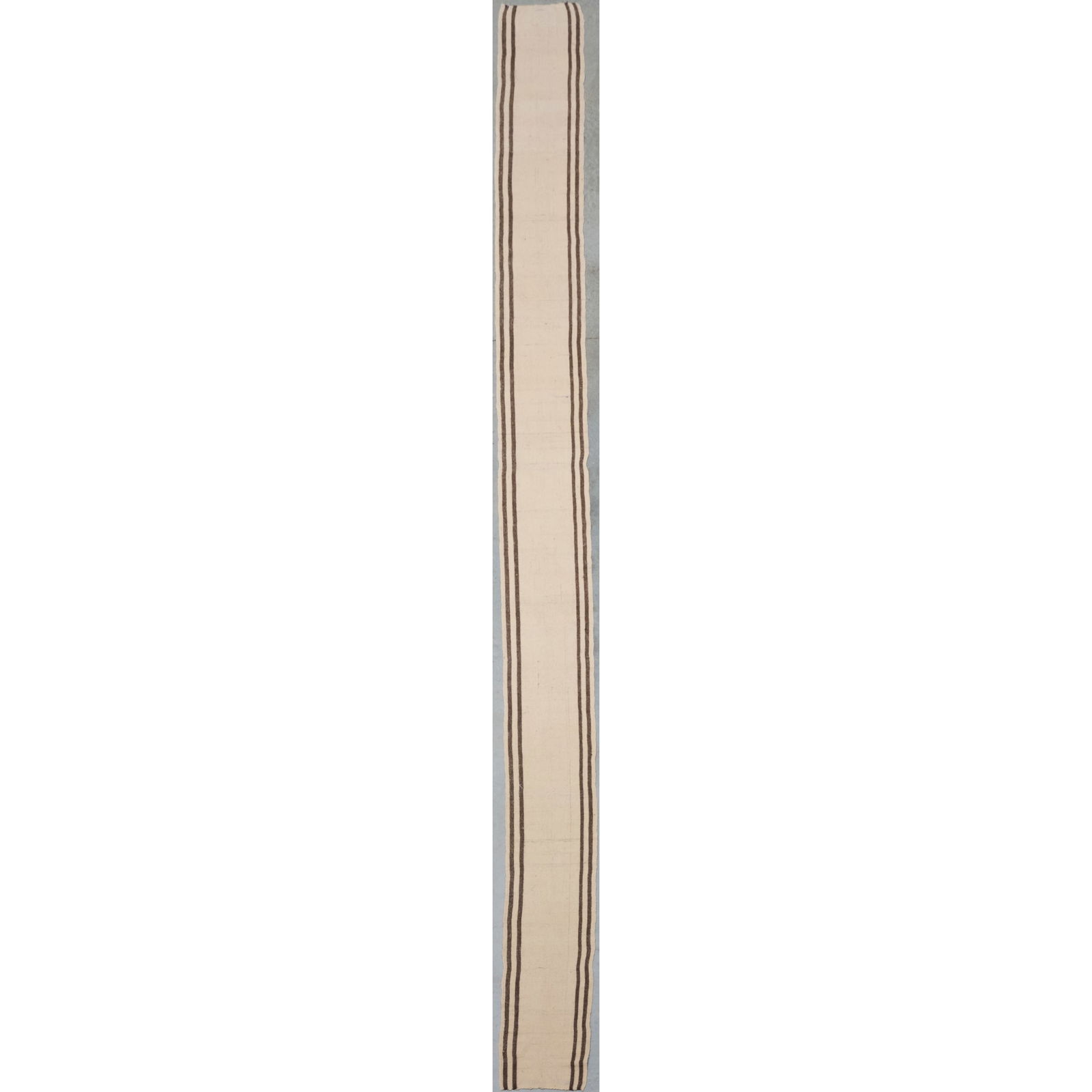 Tan and Brown Wool Runner (1 of 4)