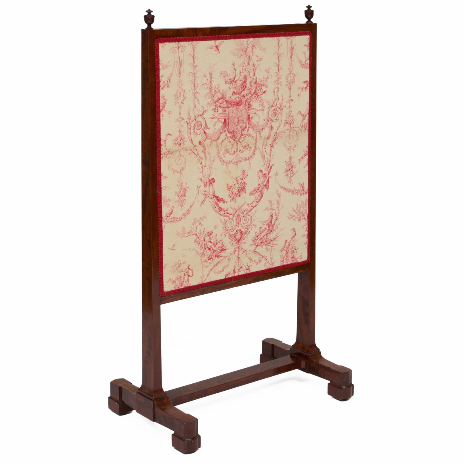 Classical Mahogany Fire Screen, Possibly D. Phyfe and Son (1 of 6)
