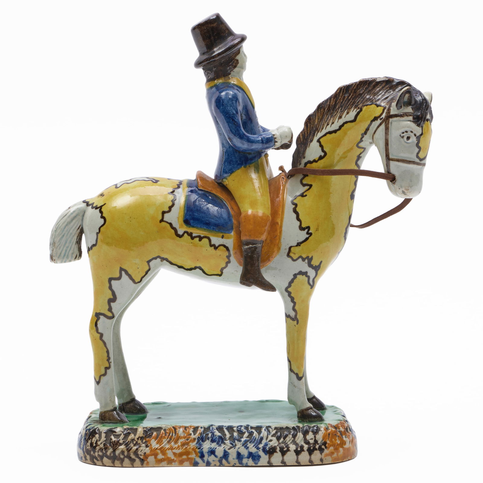 Leeds Type Model of an Equestrian - 2
