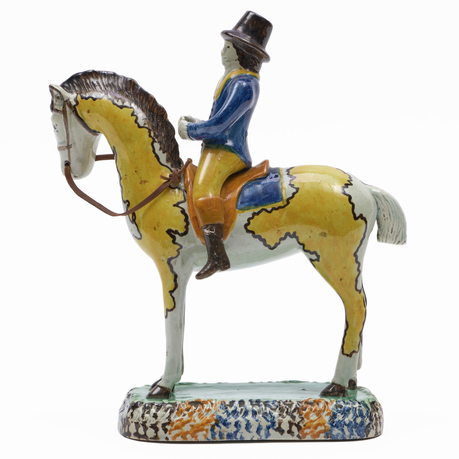 Leeds Type Model of an Equestrian - 4