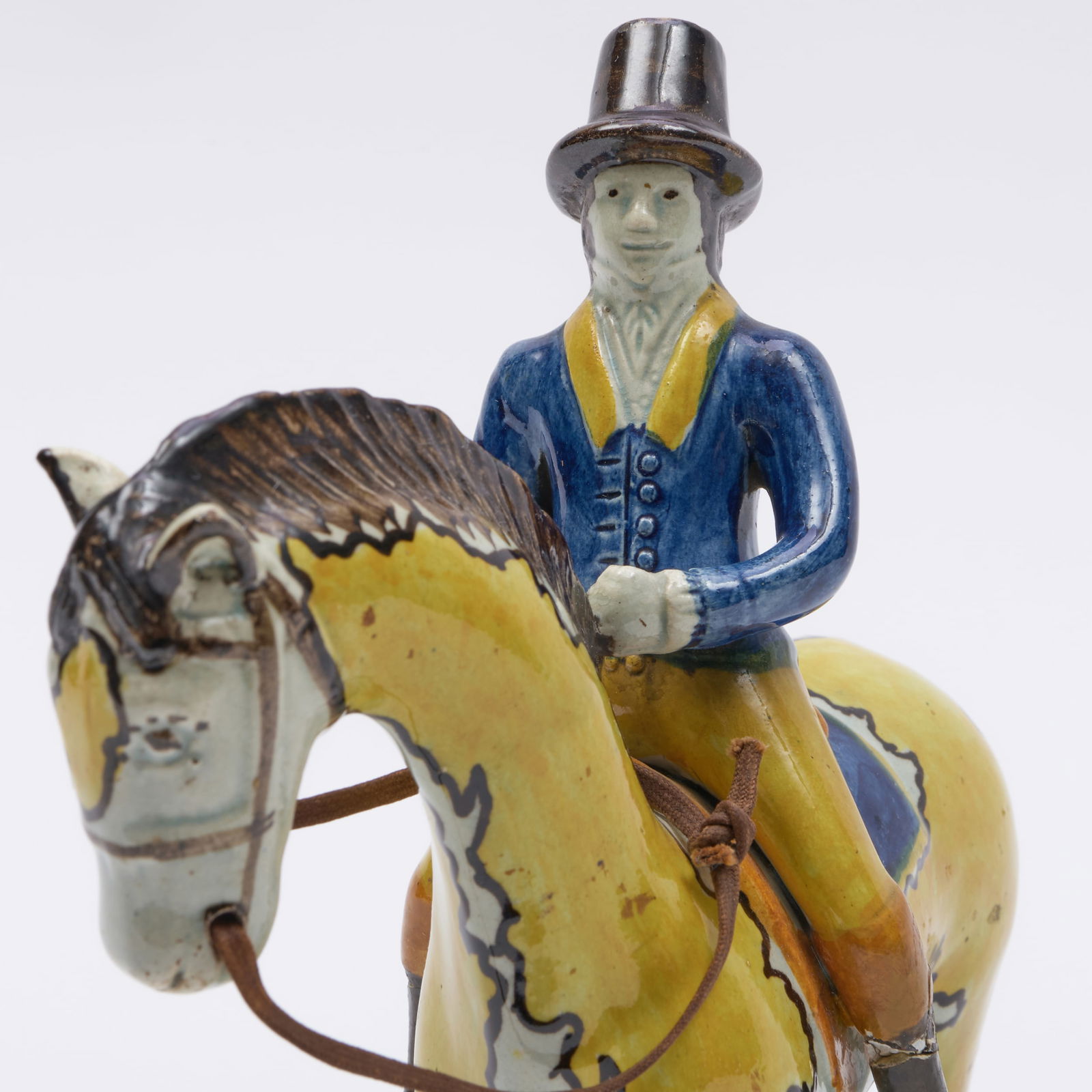Leeds Type Model of an Equestrian - 6