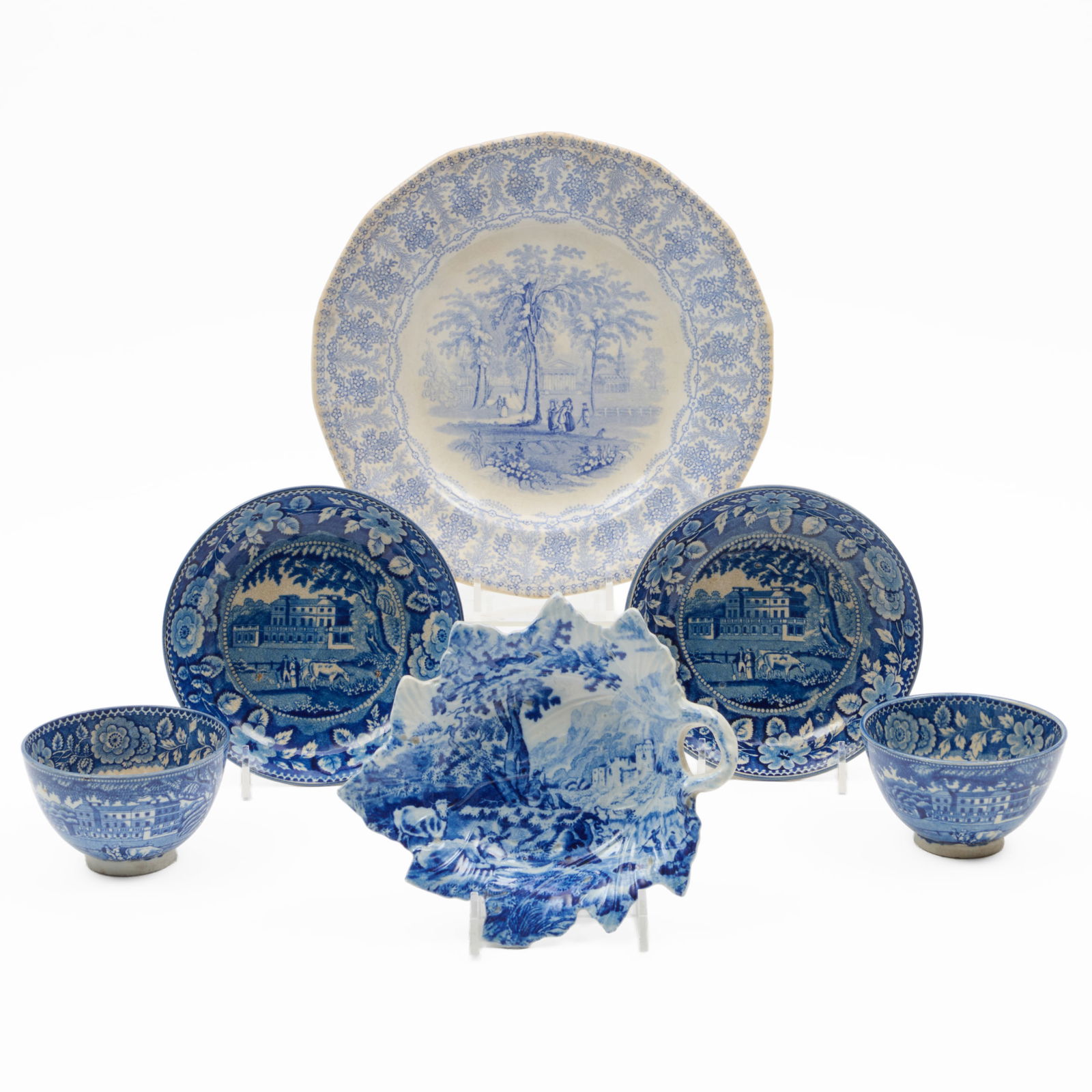 Group of Four Historical Staffordshire Wares (1 of 20)