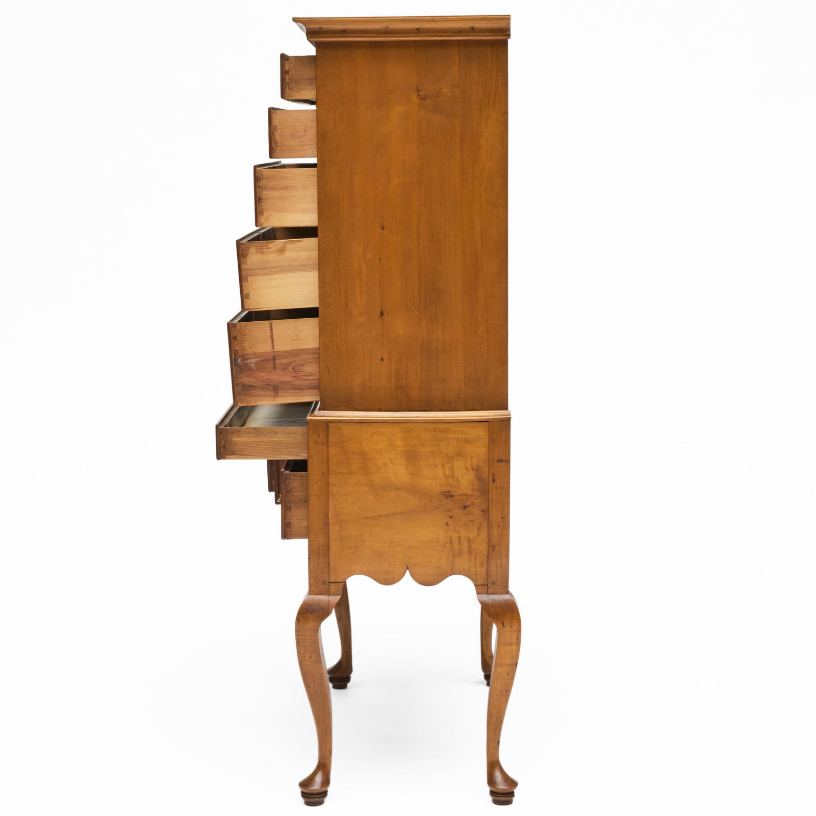 Chippendale Maple Highboy - 5