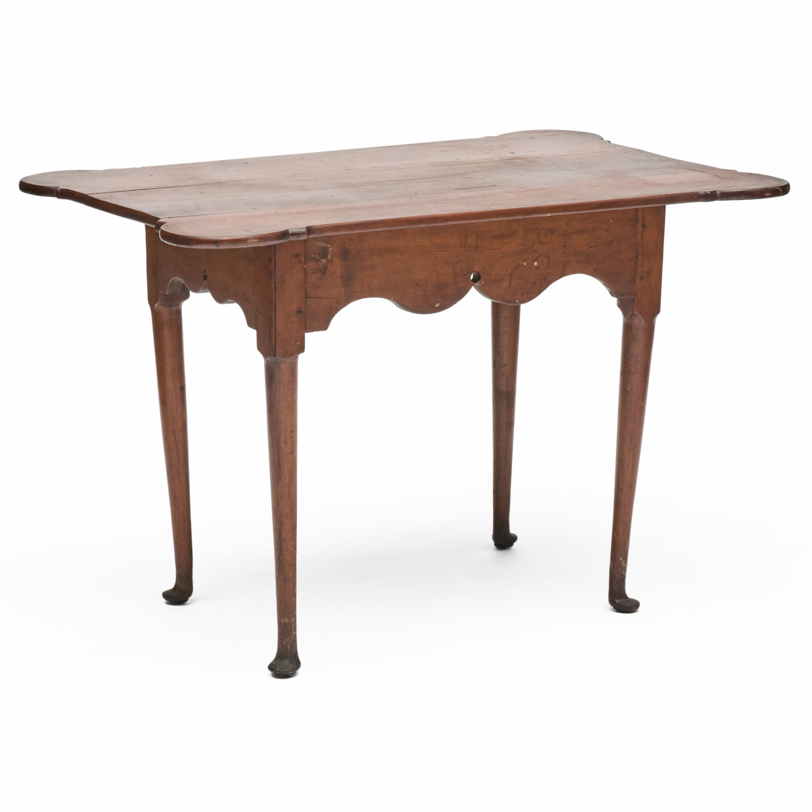 Queen Anne Maple and Pine Porringer Top Table (1 of 7)