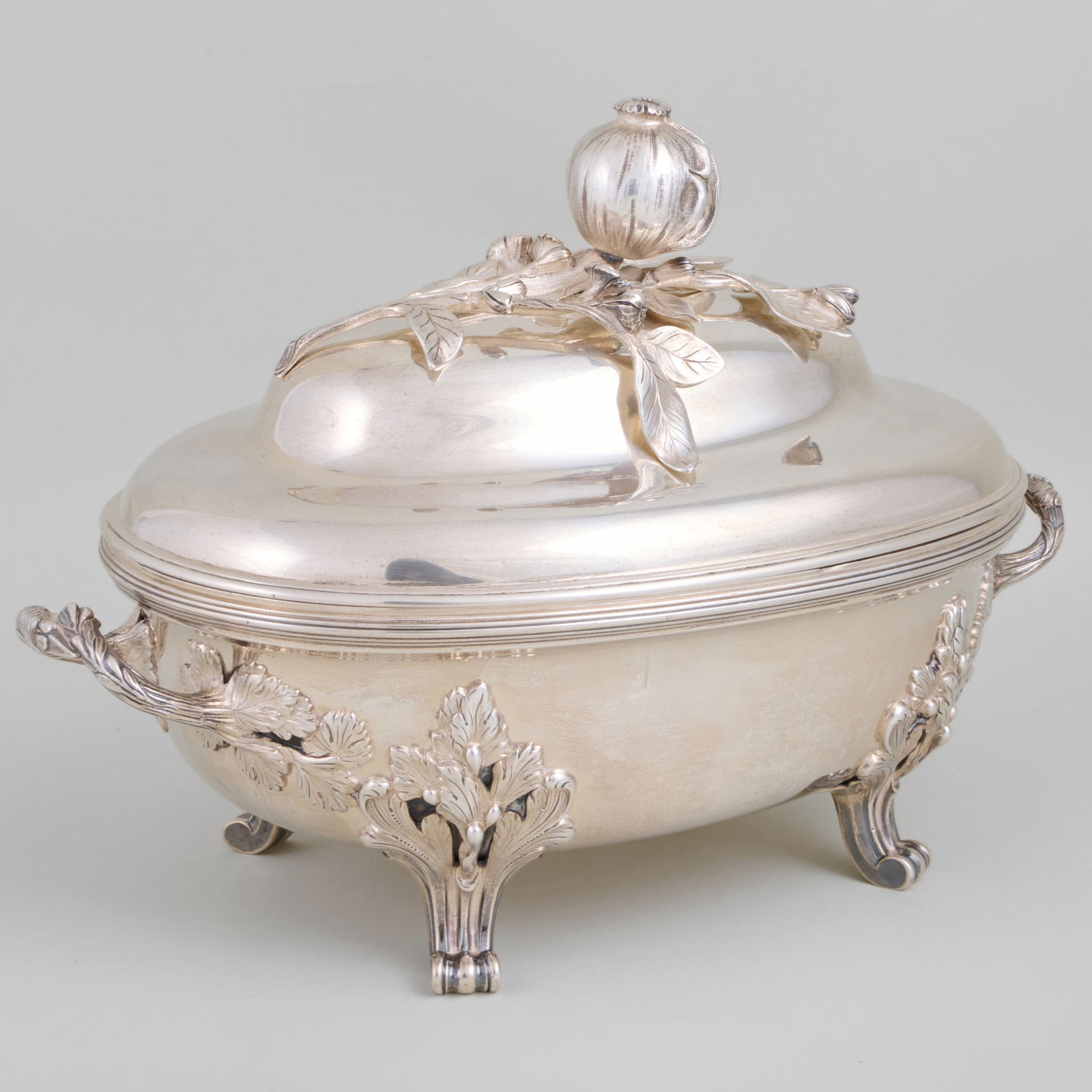 Lincoln & Foss, Boston Silver Tureen and Cover (1 of 11)