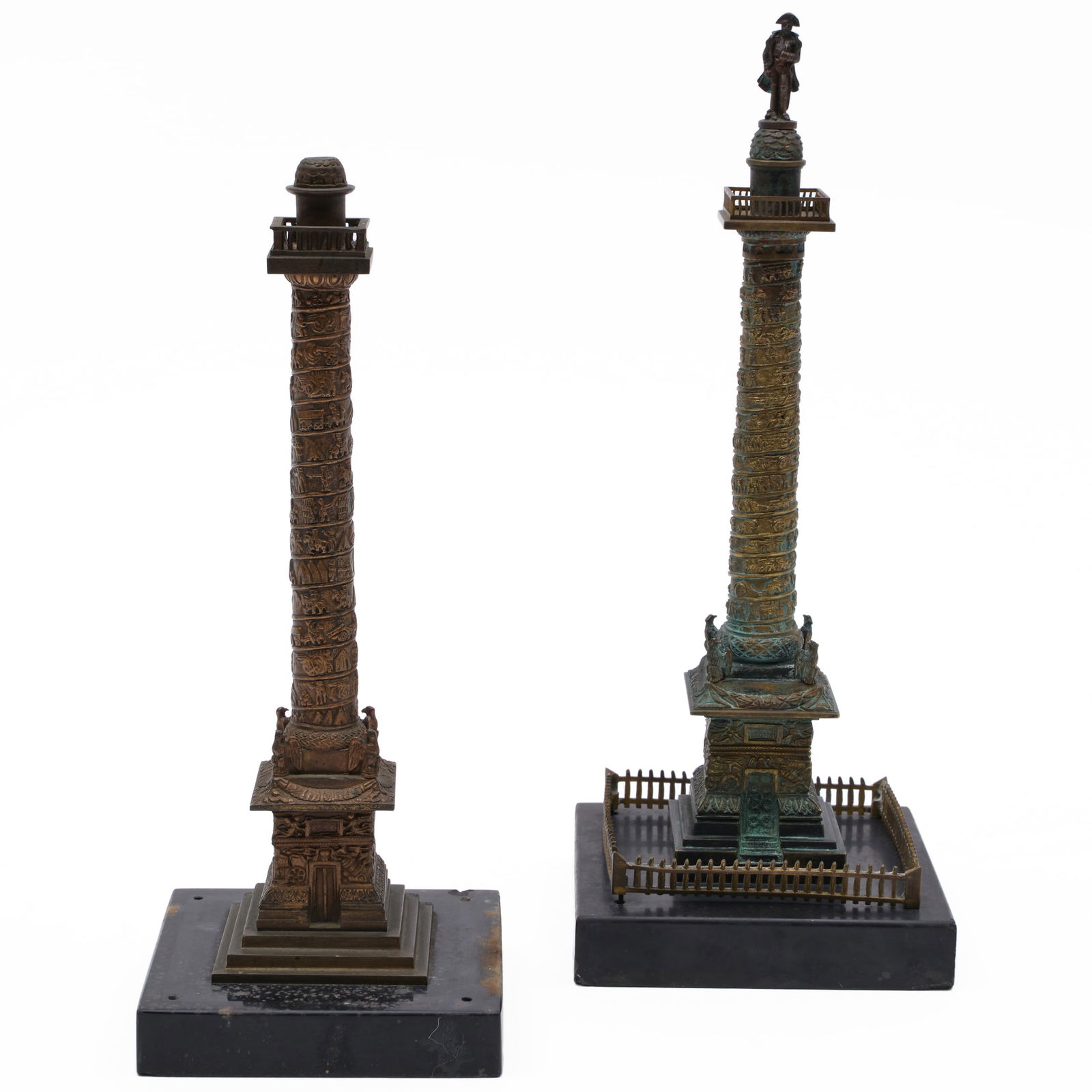 Two Grand Tour Metal Models of the Vendome Column (1 of 10)