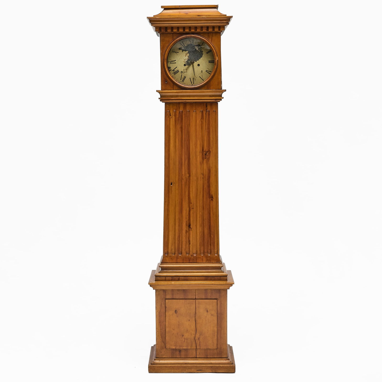 Swedish Neoclassical Fruitwood Tall Case Clock (1 of 11)