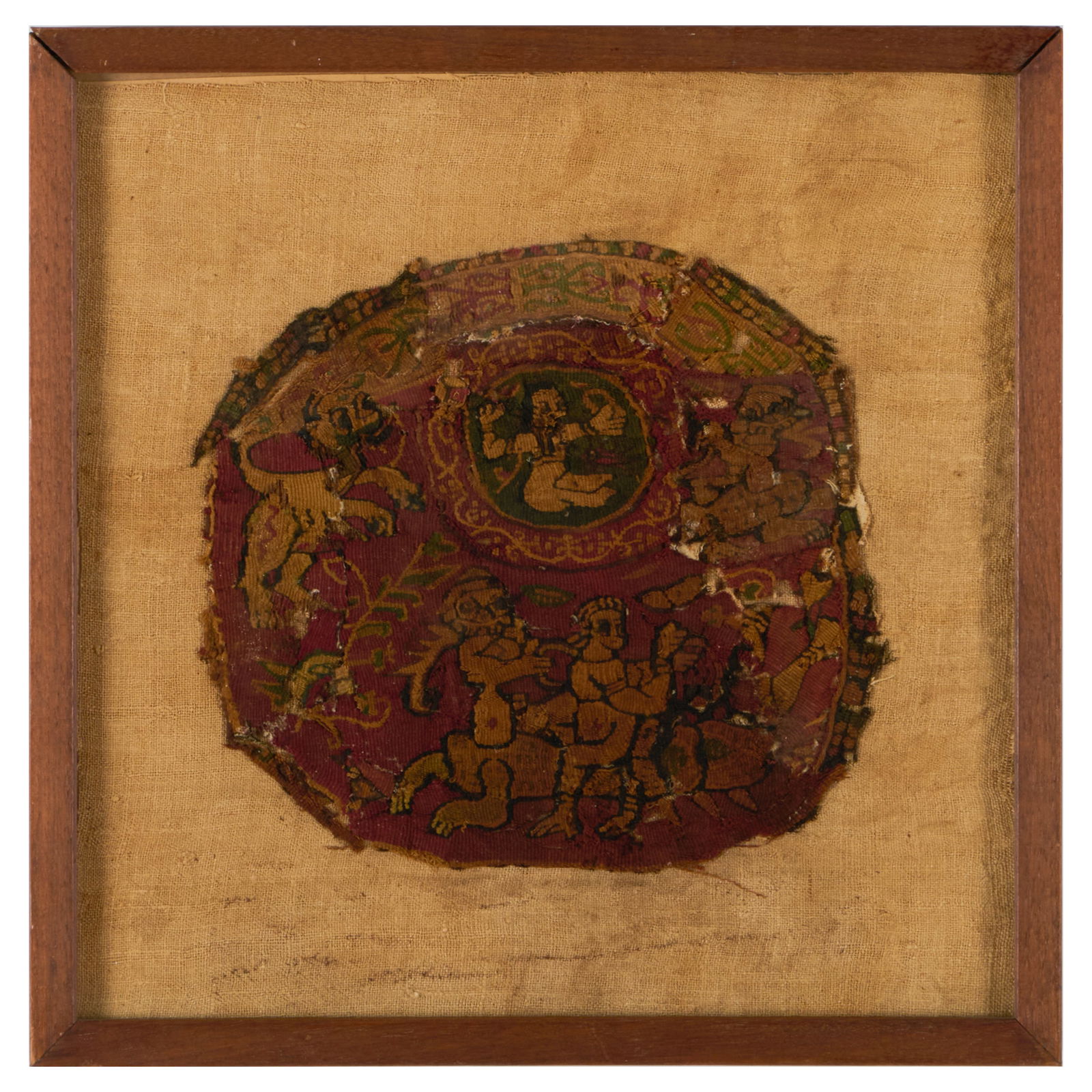 Coptic Woven Figural Textile (1 of 1)