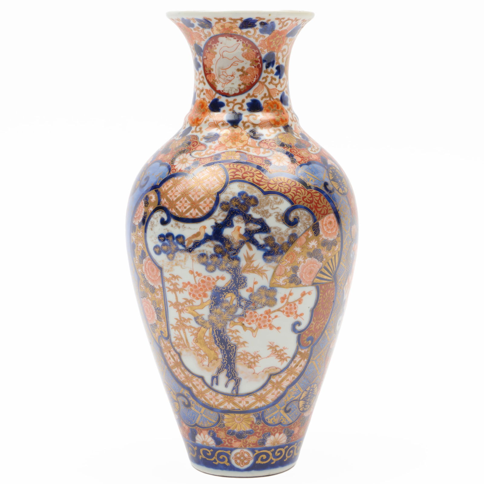 Japanese Imari Porcelain Vase (1 of 8)