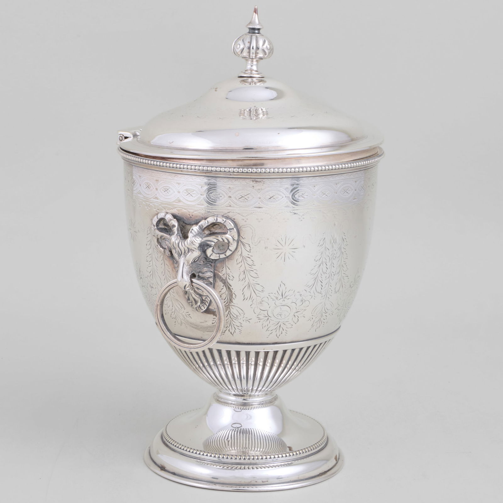 Mappin Brothers Silver Plate Urn with Hinged Cover (1 of 12)